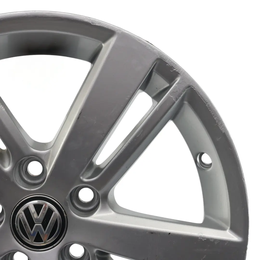 Volkswagen Polo 6C Jante Alliage Argent 15" 6J ET:40 - SKU 6QS601025C-2 - Numéro de pièce 6QS601025C