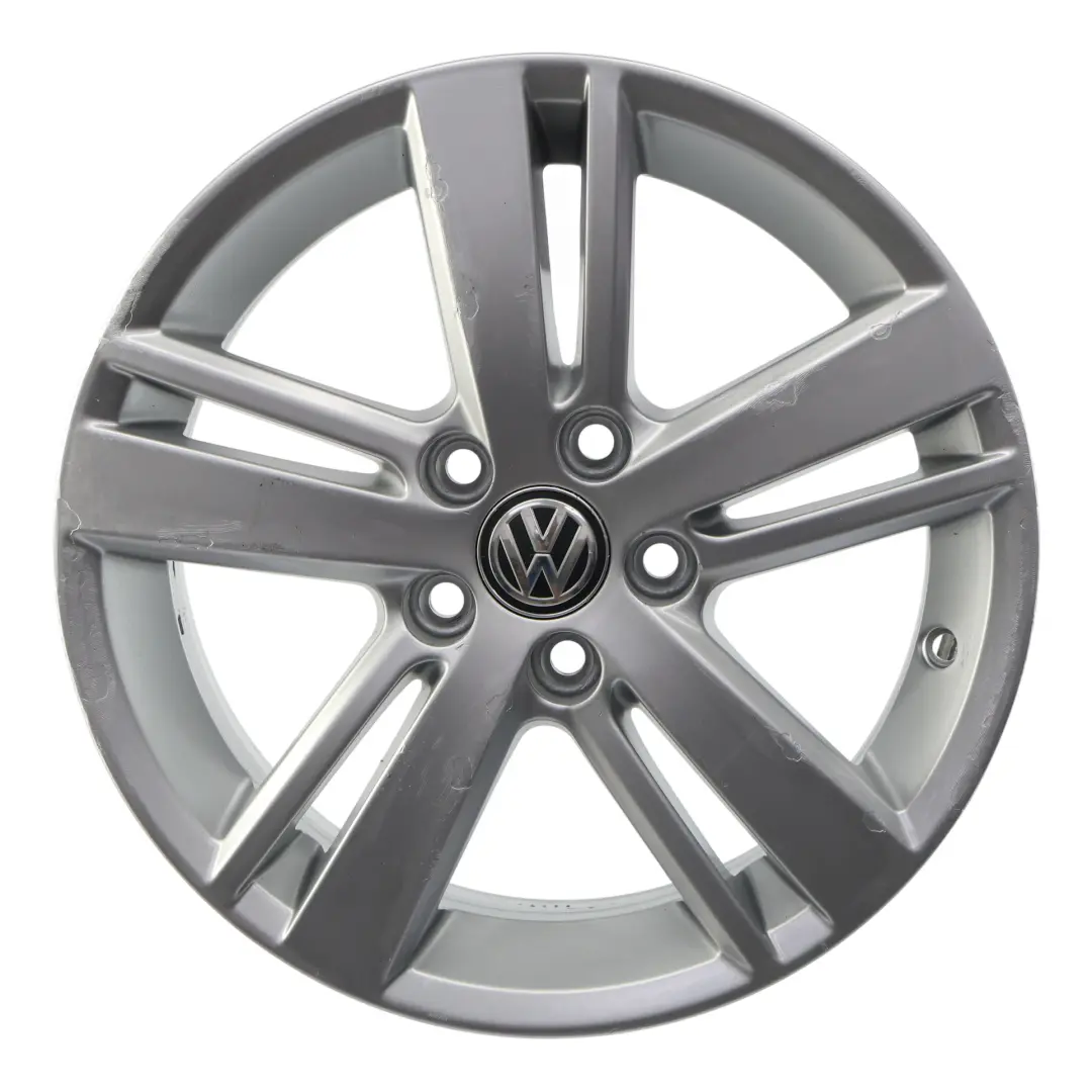 Volkswagen Polo 6C Silver Wheel Alloy Rim 15" 6J ET:40 - SKU 6QS601025C-3 - Part number 6QS601025C
