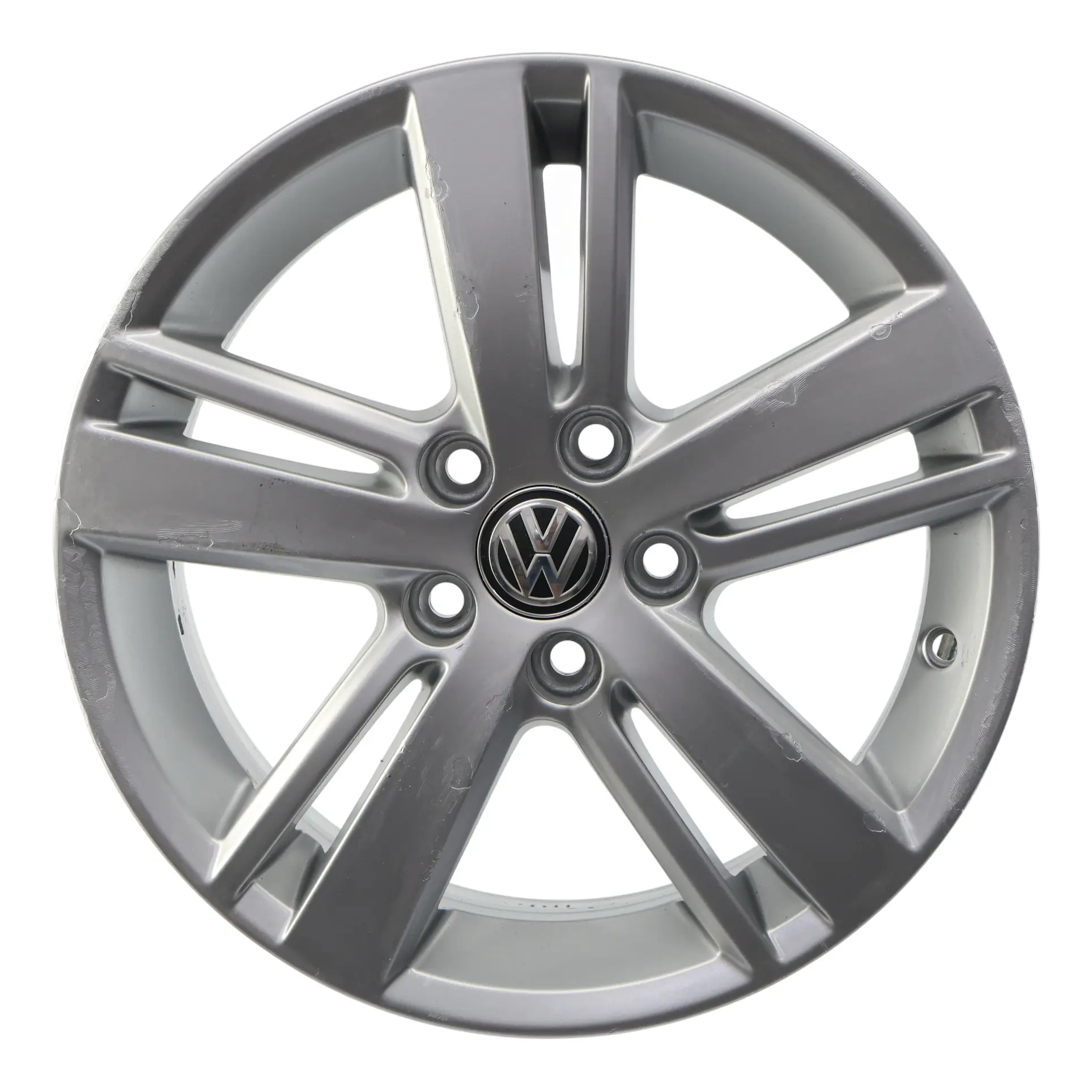 Volkswagen Polo 6C Silver Wheel Alloy Rim 15" 6J ET:40 6QS601025C