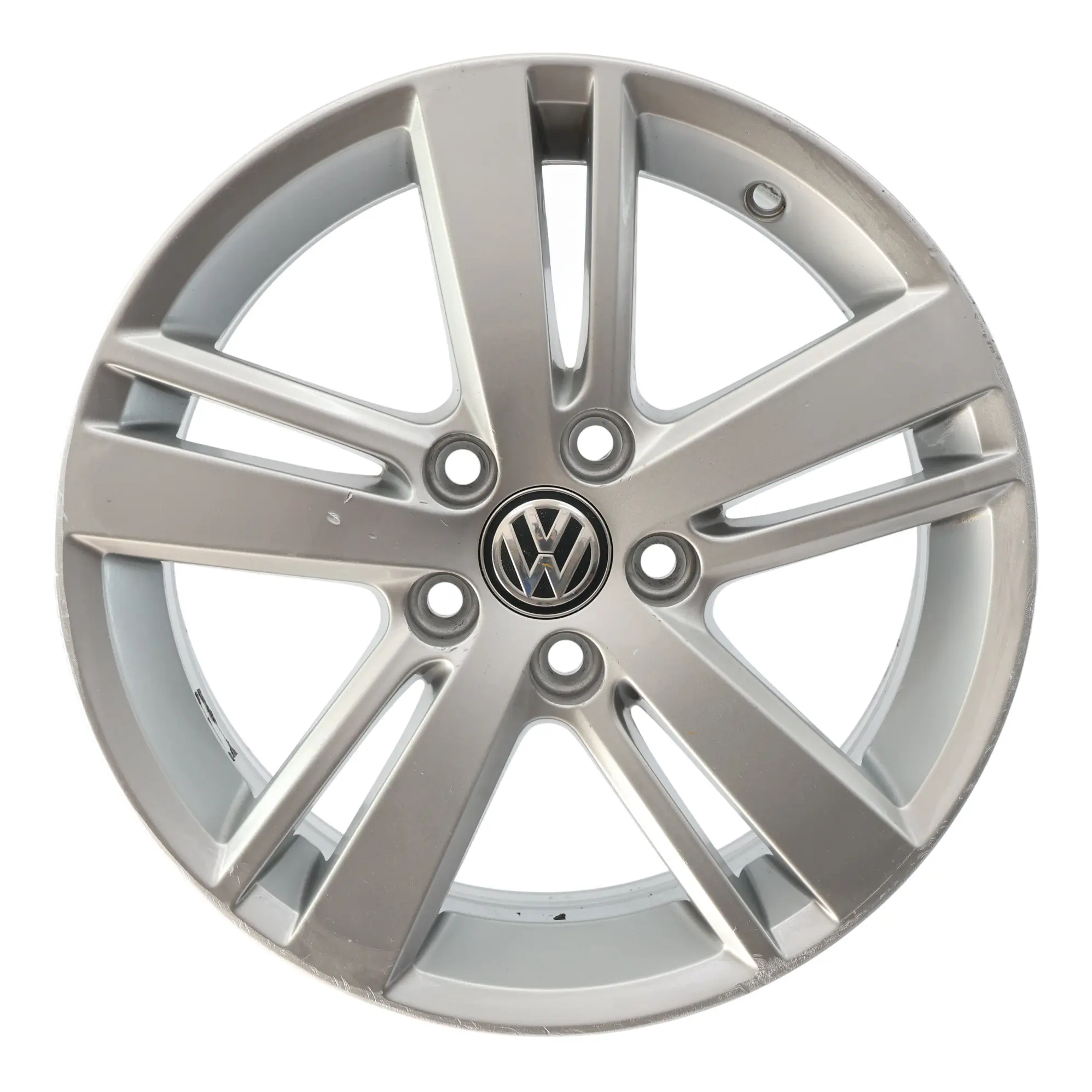 Volkswagen Polo Mk5 6R Silver Wheel Alloy Rim 15" ET:40 6J 6R0601025AB