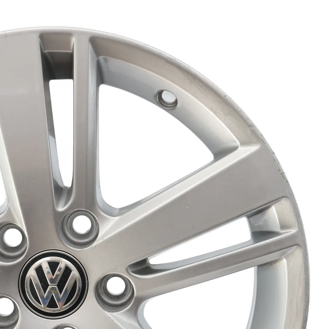  Jante Alliage Argent Volkswagen Polo Mk5 6R 15" ET:40 6J - SKU 6R0601025AB-1 - Numéro de pièce 6R0601025AB