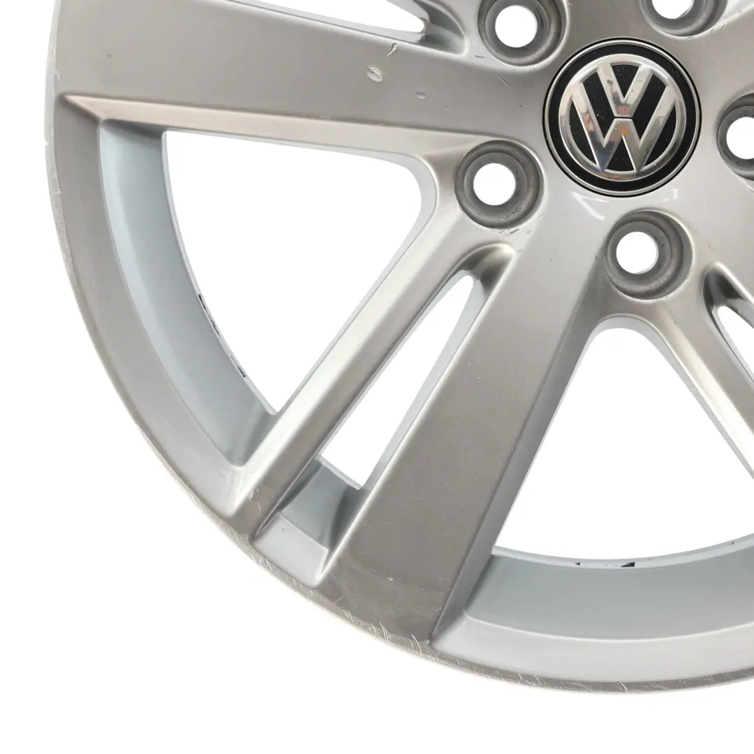  Jante Alliage Argent Volkswagen Polo Mk5 6R 15" ET:40 6J - SKU 6R0601025AB-1 - Numéro de pièce 6R0601025AB