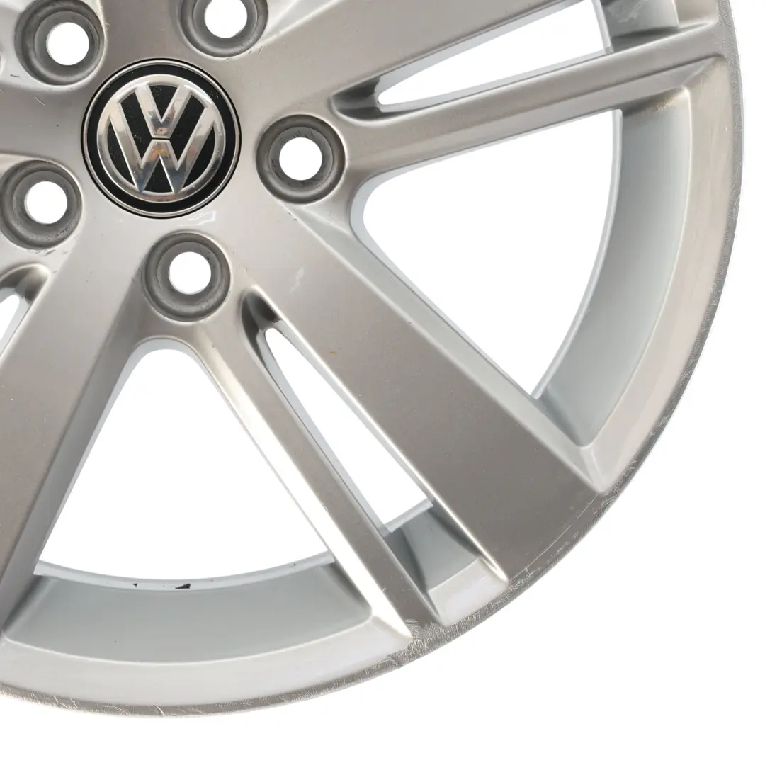  Jante Alliage Argent Volkswagen Polo Mk5 6R 15" ET:40 6J - SKU 6R0601025AB-1 - Numéro de pièce 6R0601025AB