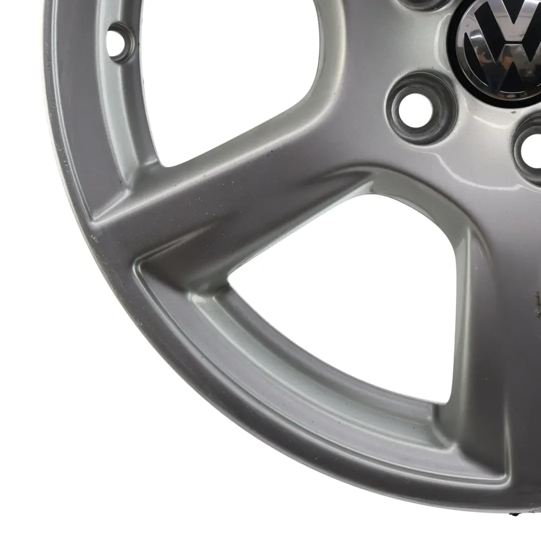 VW Volkswagen Polo 6R Mk5 Wheel Rim Alloy Silver 15" ET:40 6J - SKU 6R0601025C-2 - Part number 6R0601025C