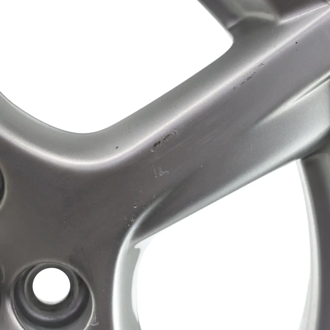 VW Volkswagen Polo 6R Mk5 Leicht Metall Felge Silber 15" ET:40 6J - SKU 6R0601025C-2 - Teilenummer 6R0601025C