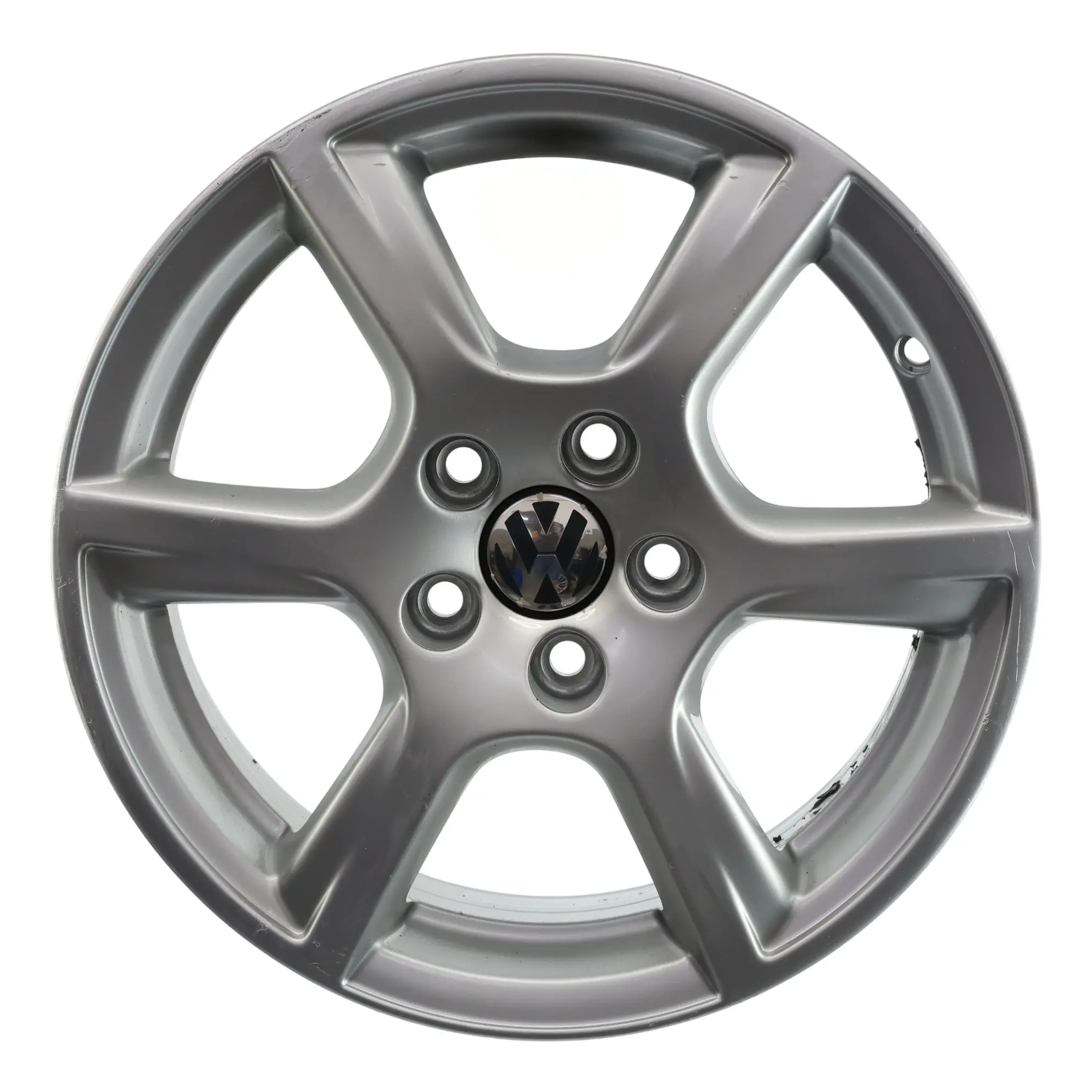 VW Volkswagen Polo 6R Mk5 Wheel Rim Alloy Silver 15" ET:40 6J 6R0601025C