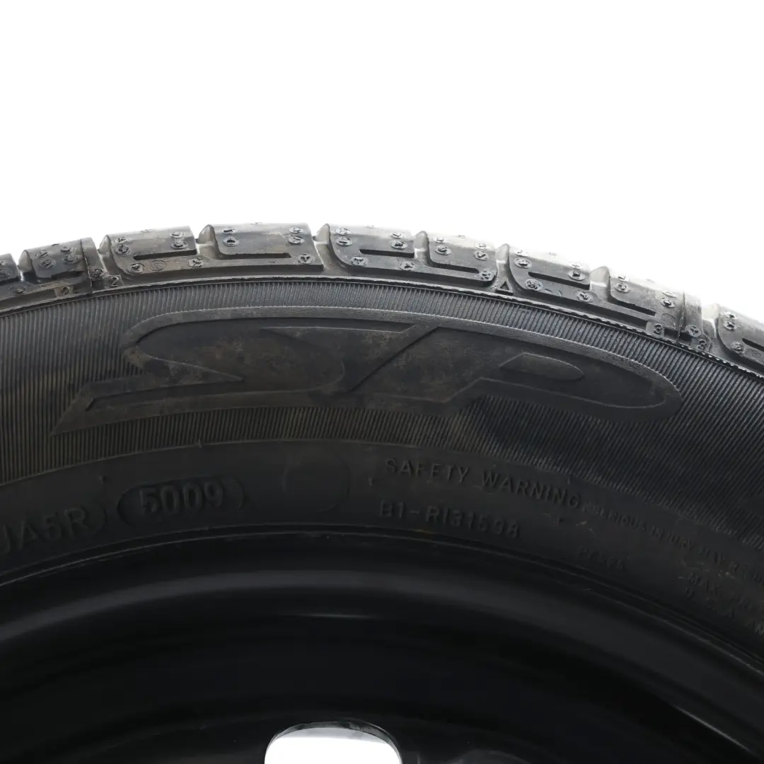 VW Volkswagen Polo Mk5 6R Spare Wheel Wheel Steel R15 Tyre 185/60 - SKU 6R0601027C - Part number 6R0601027C