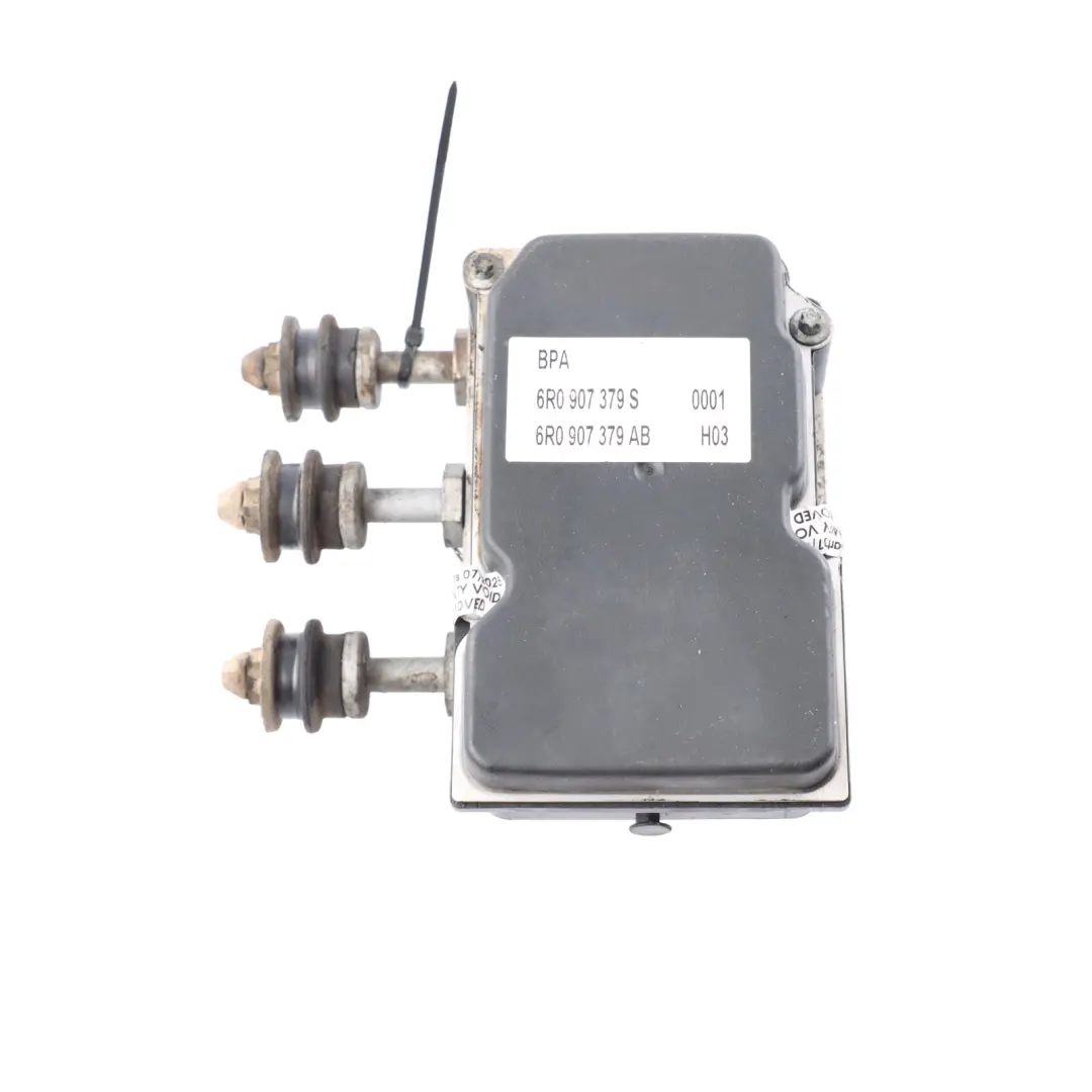 ABS Pumpe Radbrems Steuer Gerät Modul 6R0907379S für Skoda Fabia 5J mit Teilenummer 6R0614117K Skoda Fabia 5J ABS Pumpe Radbrems Steuer Gerät Modul 6R0907379S - SKU 6R0614117K - Teilenummer 6R0614117K