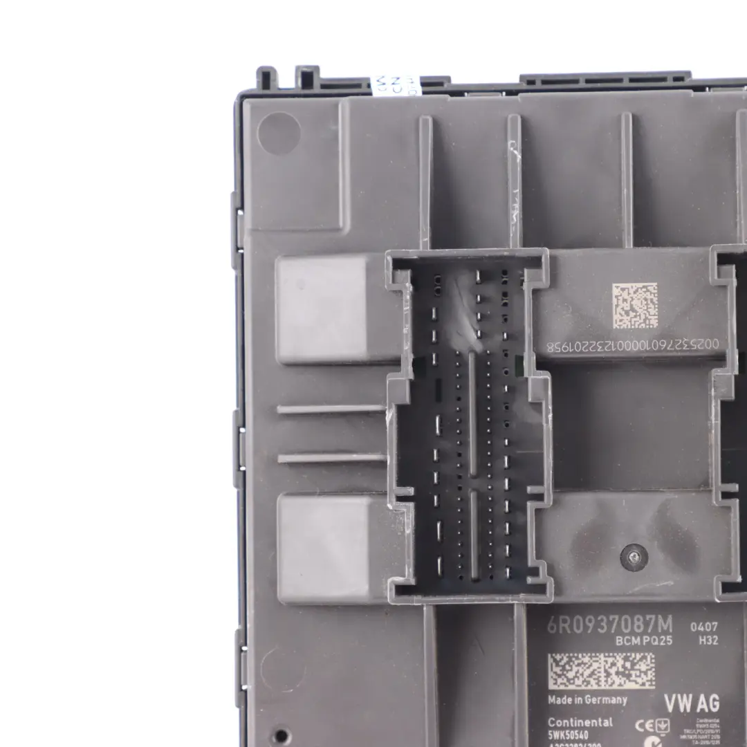 Seat Ibiza 6J Karosserie Steuergerät Komfort Modul BCM ECU - SKU 6R0937087M - Teilenummer 6R0937087M