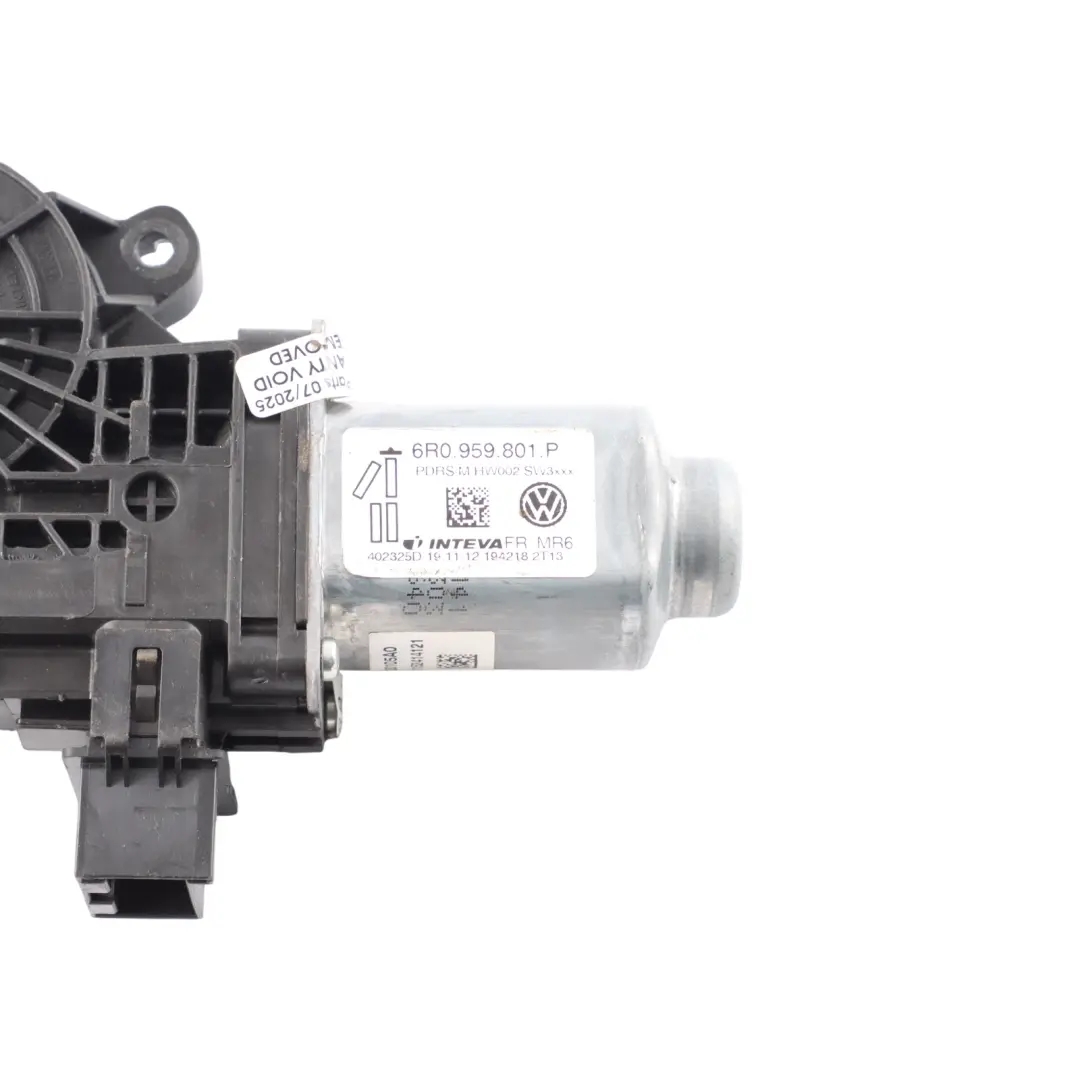 Volkswagen Polo 6R 5 Motore Alzacristallo Porta Anteriore Sinistro - SKU 6R0959801P - Numero di parte 6R0959801P