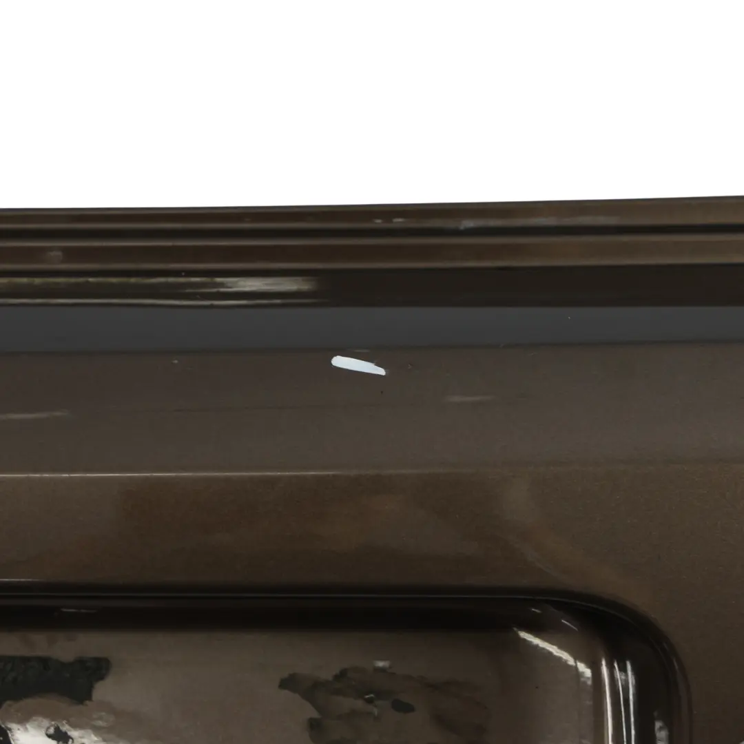 Volkswagen VW Polo 6R Bumper Cover Rear Trim Panel Toffee Brown Metallic - H8Z - SKU 6R6807417AS-TOF - Part number 6R6807417AS