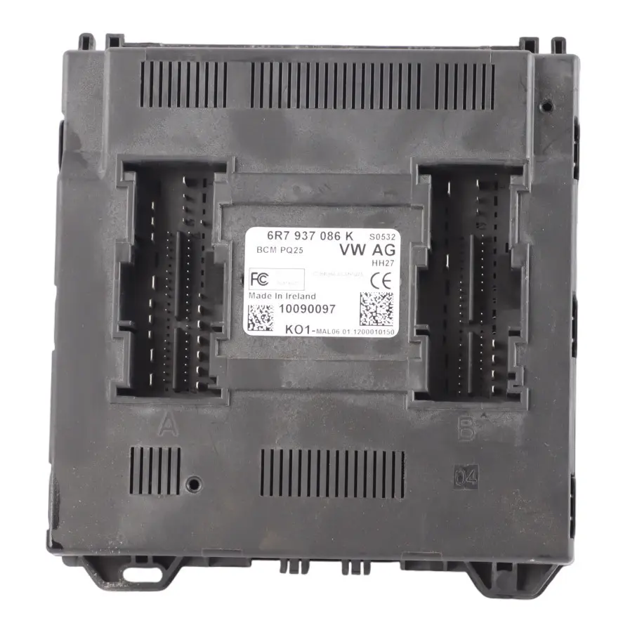 Body Control Module Convenience Unit BCM ECU to Skoda Fabia 5J with Part number 6R7937086K Skoda Fabia 5J Body Control Module Convenience Unit BCM ECU - SKU 6R7937086K - Part number 6R7937086K