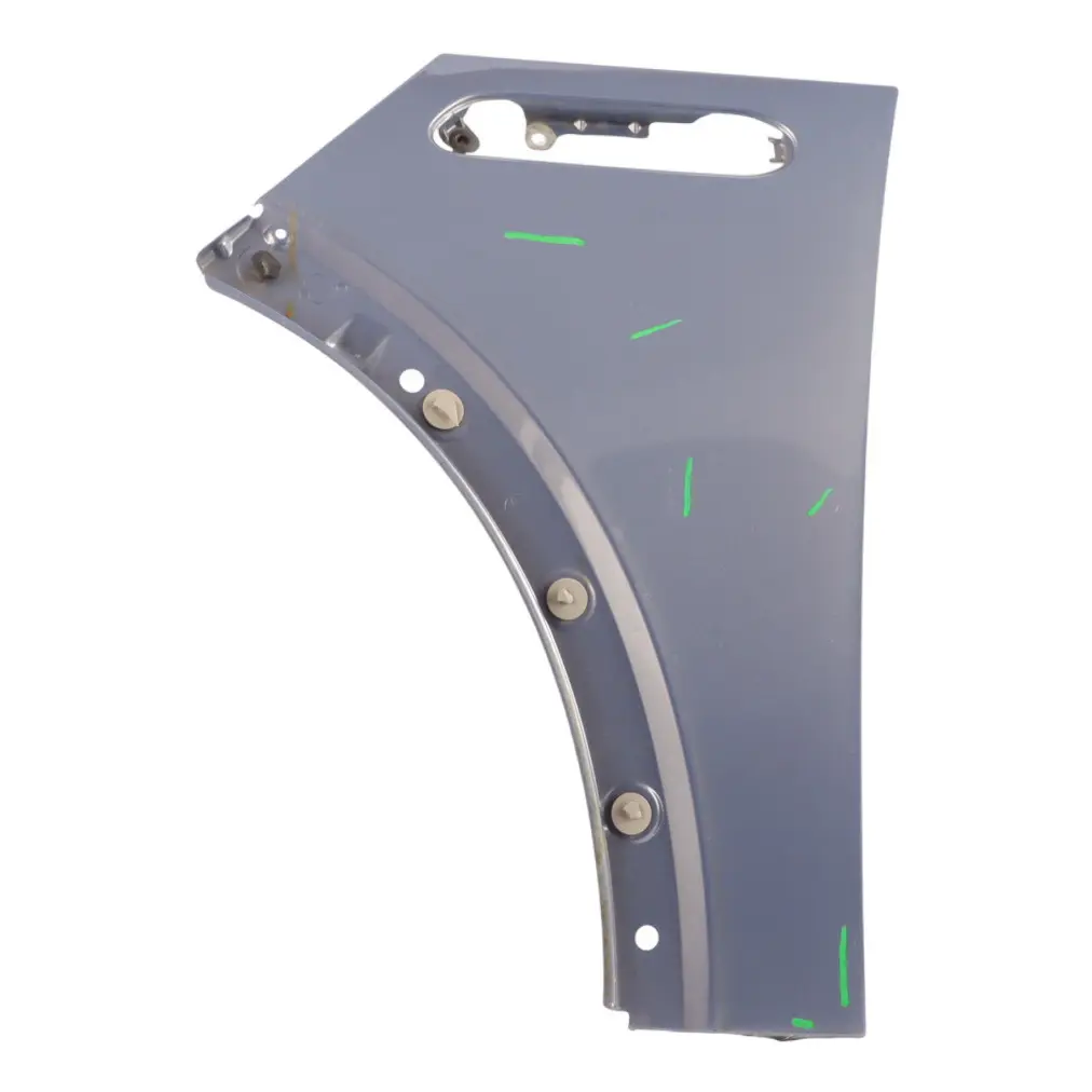 Side Panel Front Left N/S Wing Fender Cool Blue - A27 to Mini R50 R52 R53 with Part number 7037437 Mini R50 R52 R53 Side Panel Front Left N/S Wing Fender Cool Blue - A27 - SKU 7037437-COOL - Part number 7037437