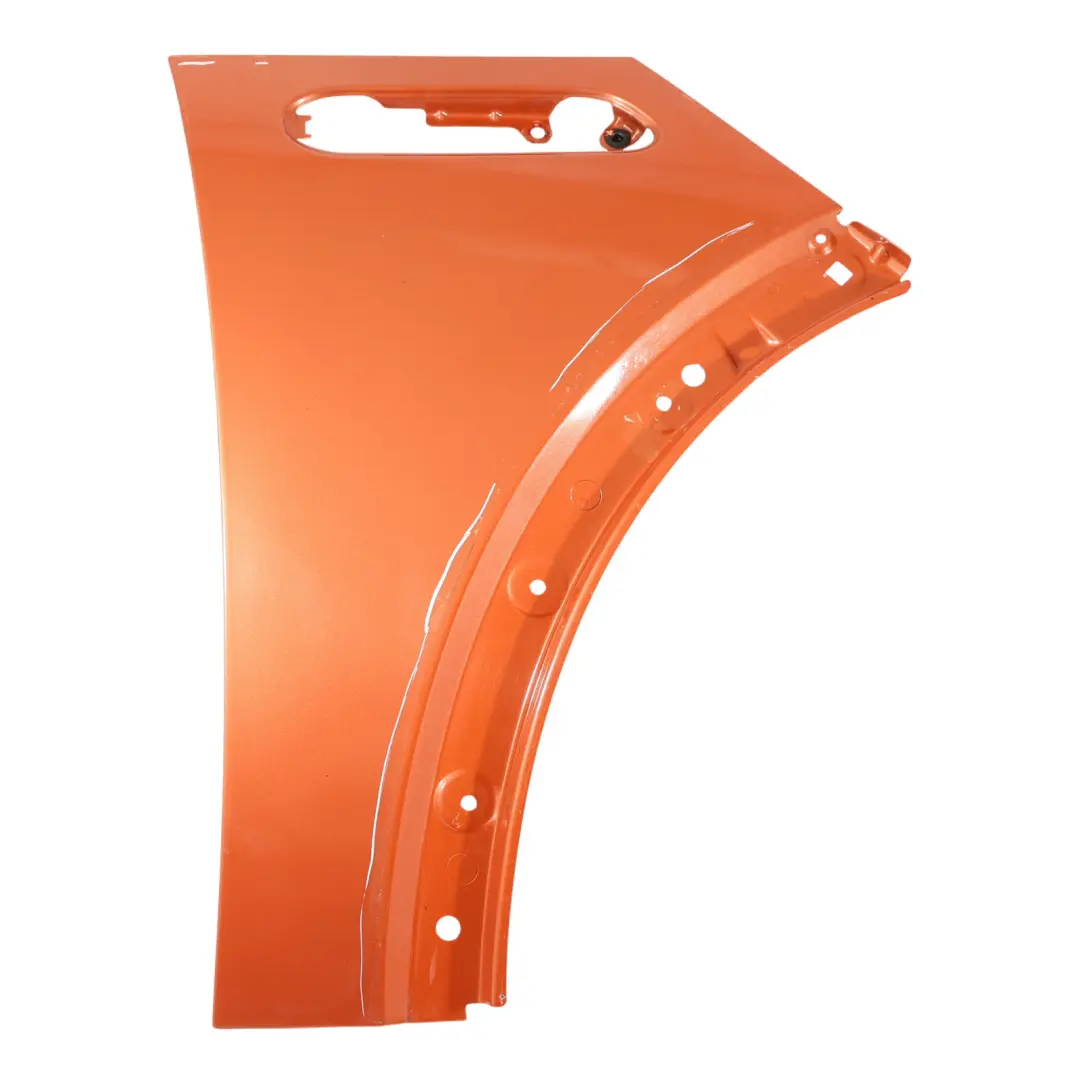 Guardabarros Delantero Derecho Hot Orange Metallic - A26 para Mini R50 R53 con número de pieza 7037438 Mini R50 R53 Guardabarros Delantero Derecho Hot Orange Metallic - A26 - SKU 7037438-HOT1 - Número de pieza 7037438