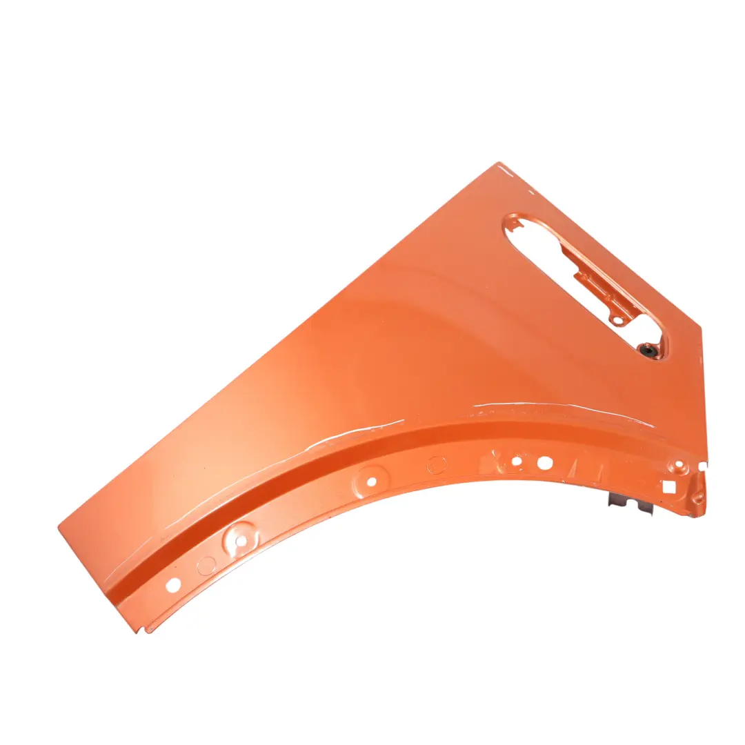 Side Wing Panel Front Right O/S Fender Hot Orange Metallic - A26 to Mini R50 R53 with Part number 7037438 Mini R50 R53 Side Wing Panel Front Right O/S Fender Hot Orange Metallic - A26 - SKU 7037438-HOT1 - Part number 7037438