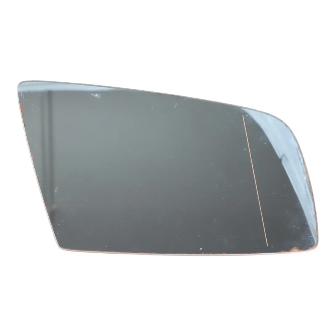 BMW E60 E61 E63 Right O/S Wing Mirror Glass Heated Wide Angle Blue