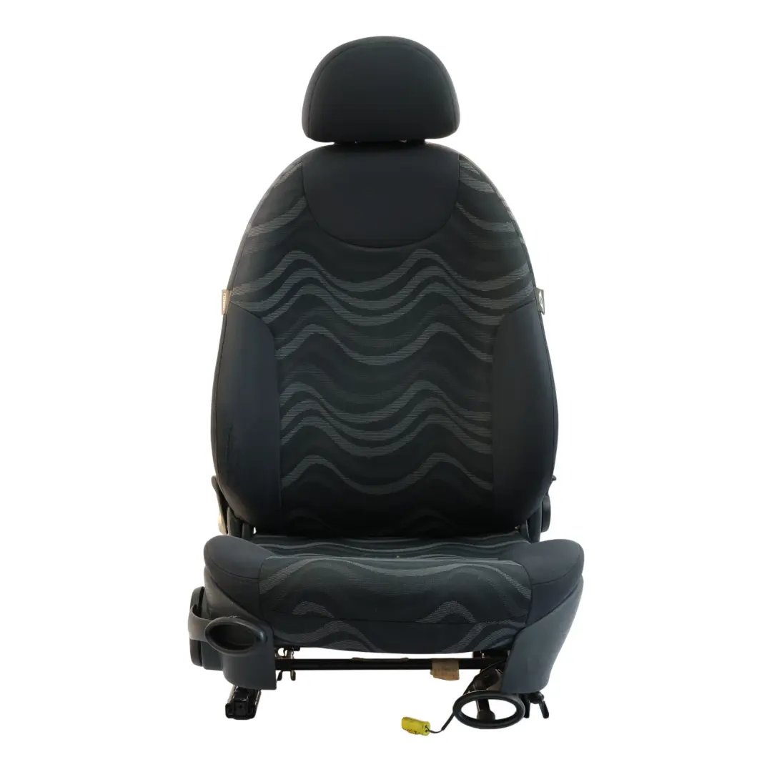 Mini Cooper One R50 Siège Avant Droit En Tissu Aqua Panther Noir - SKU 7073068-2 - Numéro de pièce 7073068
