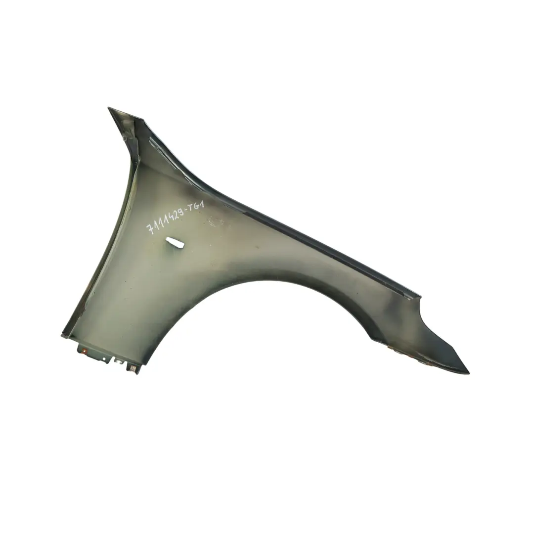 BMW E60 E61 Wing Fender Front Left N/S Side Panel Tiefgruen Deep Green - A43 - SKU 7111429-TG1 - Part number 7111429