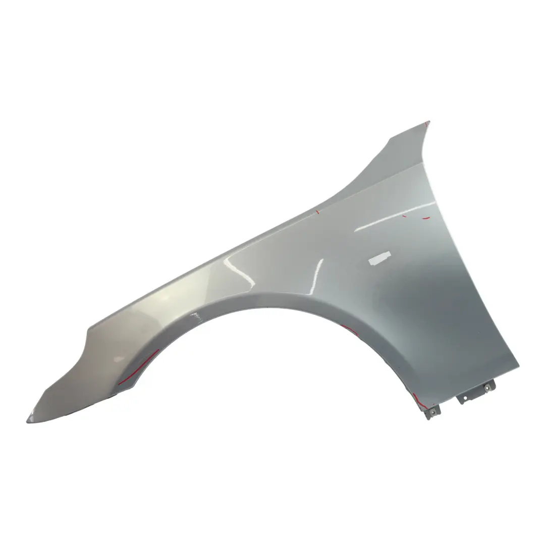 Side Panel Front Left N/S Wing Fender Titan Silver Metallic - 475 to BMW E60 E61 with Part number 7111429 BMW E60 E61 Side Panel Front Left N/S Wing Fender Titan Silver Metallic - 475 - SKU 7111429-TS - Part number 7111429