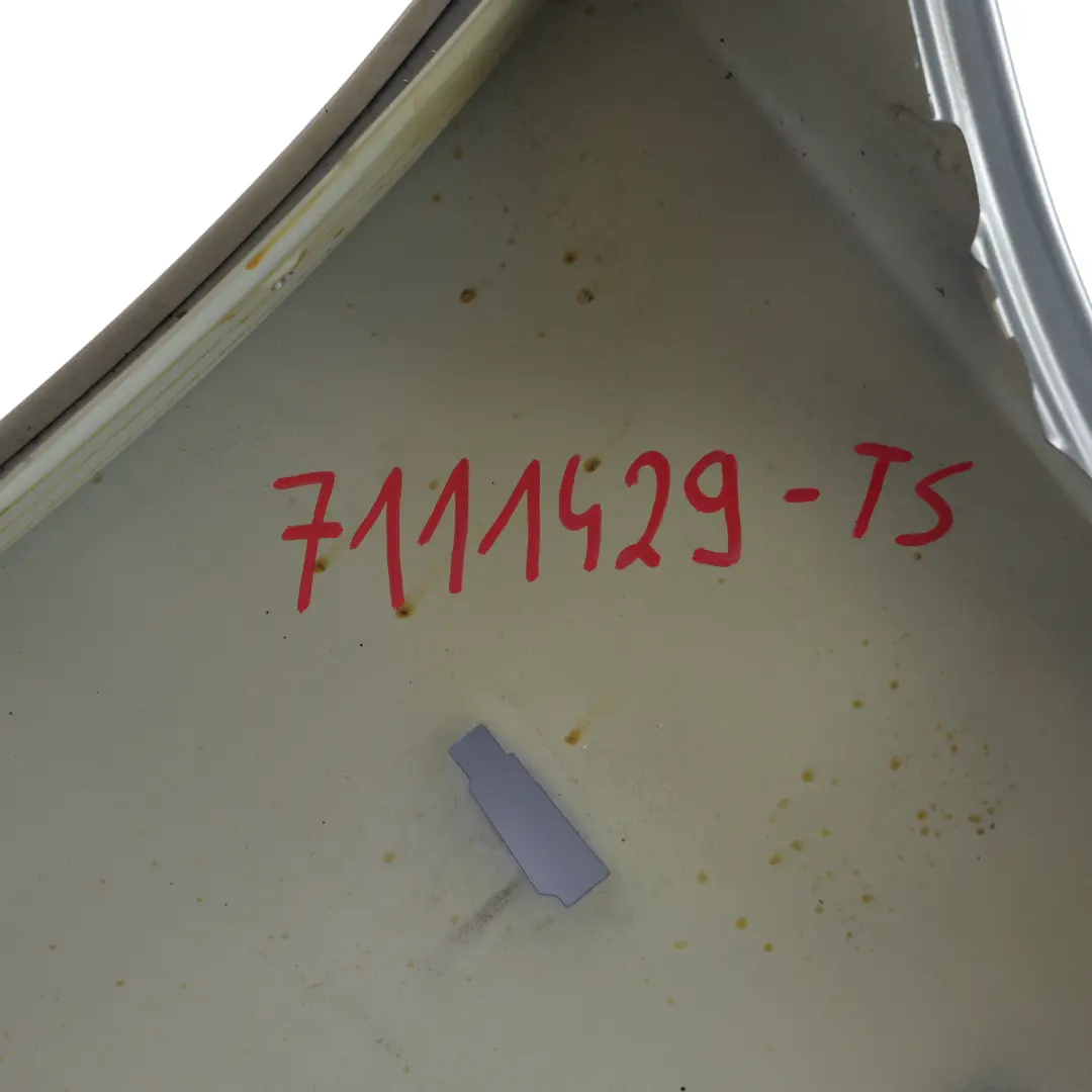 Frente Izquierda Guardabarros Lateral Titansilber Metallic - 354 para BMW E60 E61 con número de pieza 7111429 BMW E60 E61 Frente Izquierda Guardabarros Lateral Titansilber Metallic - 354 - SKU 7111429-TS - Número de pieza 7111429