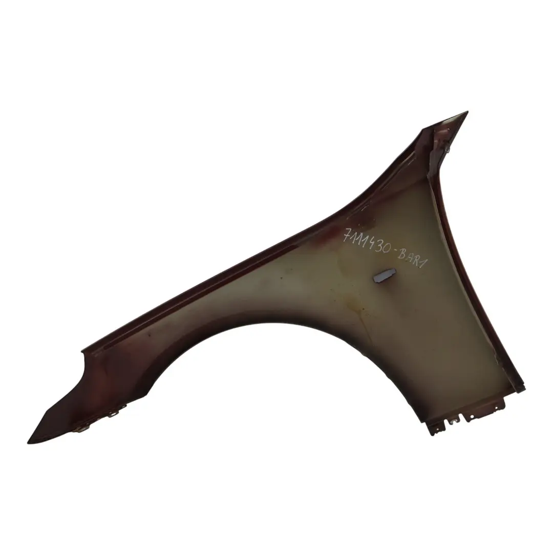 Front Right Wing Fender Side Panel O/S Barberarot Metallic - A39 to BMW E60 E61 with Part number 7111430 BMW E60 E61 Front Right Wing Fender Side Panel O/S Barberarot Metallic - A39 - SKU 7111430-BAR1 - Part number 7111430