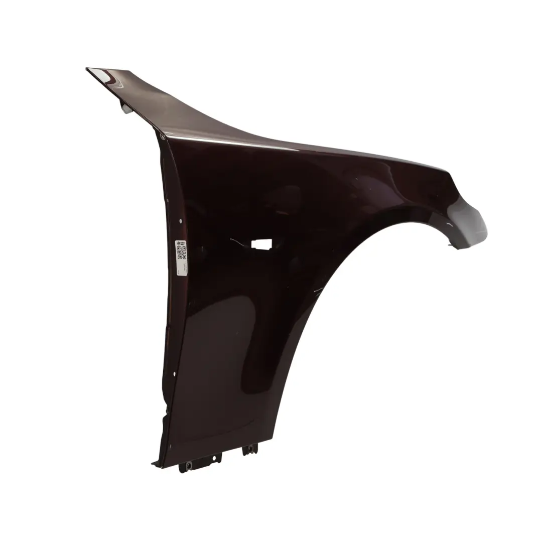 BMW E60 E61 Błotnik Prawy Przedni Boczny Barberarot Czerwony Metalik - A39 - SKU 7111430-BAR1 - Numer Części 7111430