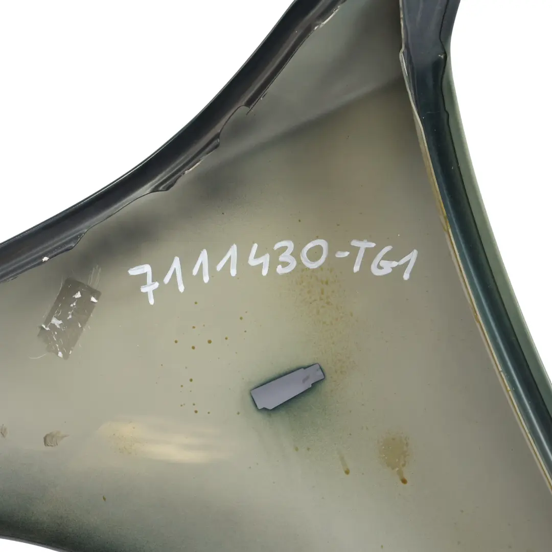 BMW E60 E61 Błotnik Prawy Przedni Tiefgruen Zielony Metalik - A43 - SKU 7111430-TG1 - Numer Części 7111430