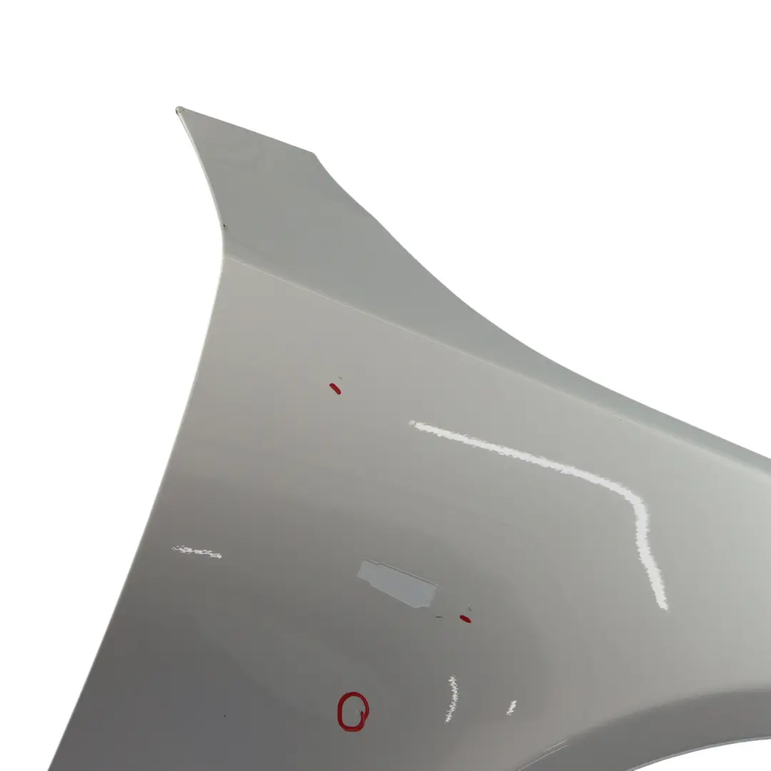 BMW E60 Front Right Wing Fender Side Panel O/S Titansilber 354 Silver - SKU 7111430-TS - Part number 7111430