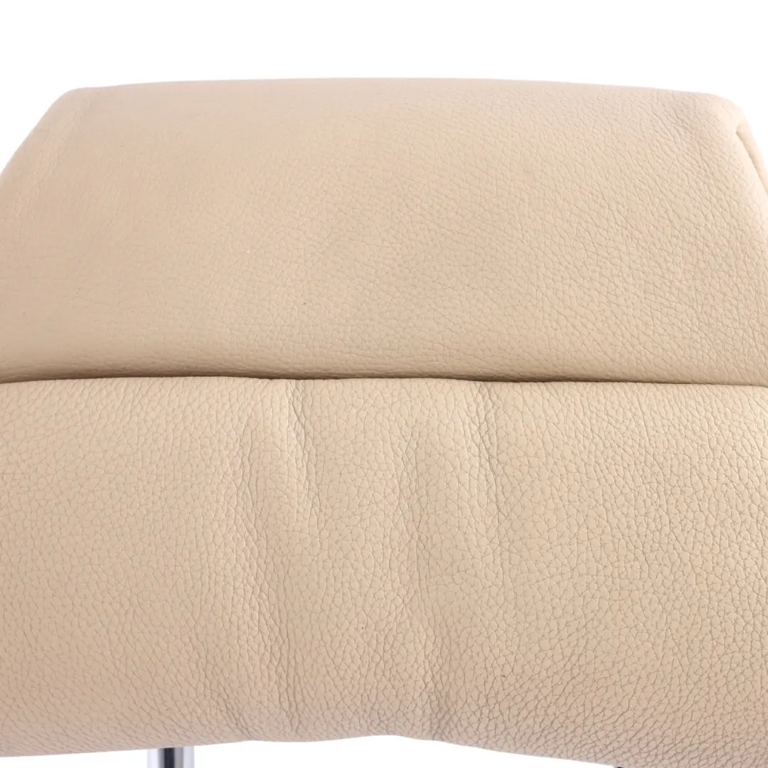 Headrest Front Left Right N/O/S Comfort Seat Beige Leather to BMW E60 E61 Seat with Part number 7114424 BMW E60 E61 Seat Headrest Front Left Right N/O/S Comfort Seat Beige Leather - SKU 7114424 - Part number 7114424