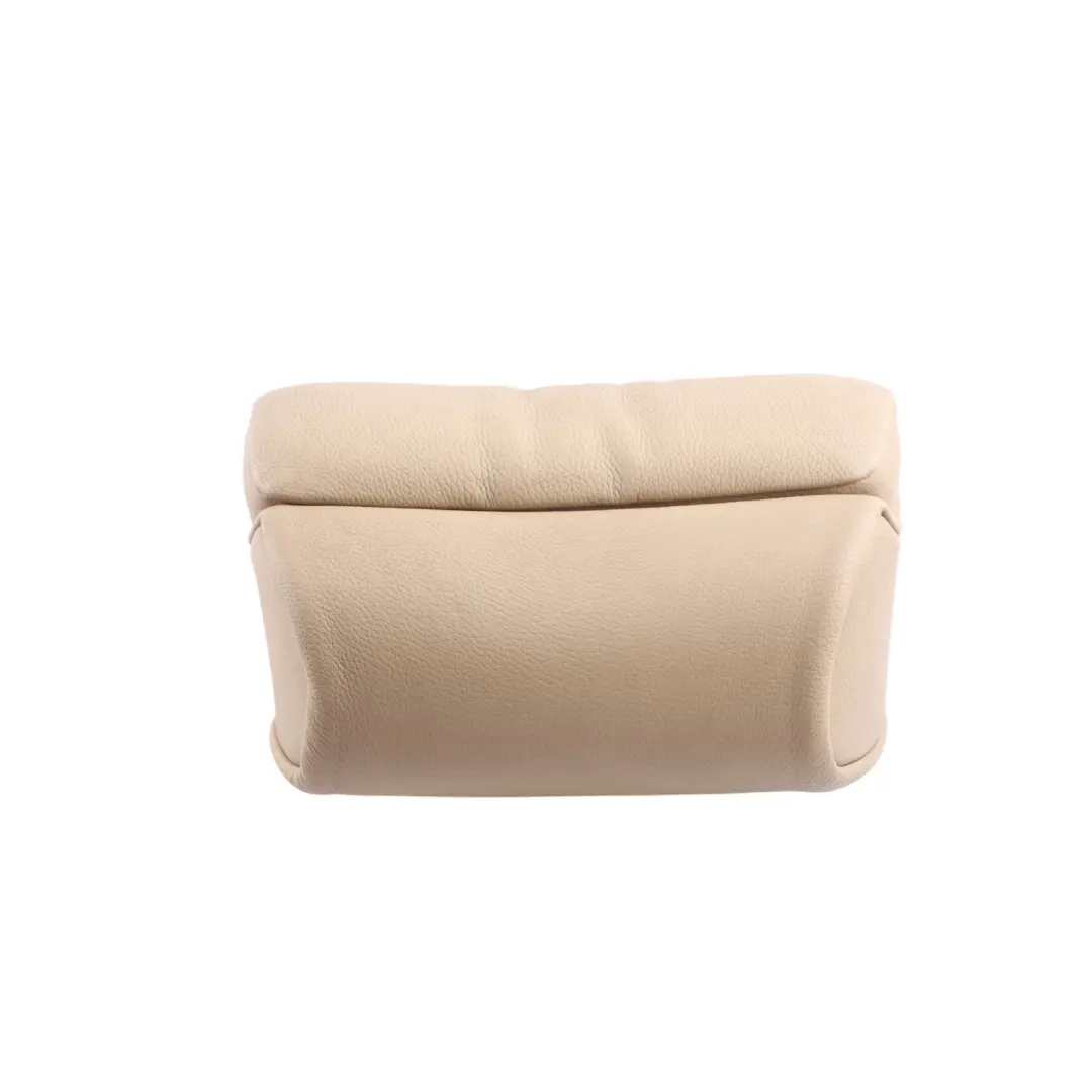 Headrest Front Left Right N/O/S Comfort Seat Beige Leather to BMW E60 E61 Seat with Part number 7114424 BMW E60 E61 Seat Headrest Front Left Right N/O/S Comfort Seat Beige Leather - SKU 7114424 - Part number 7114424