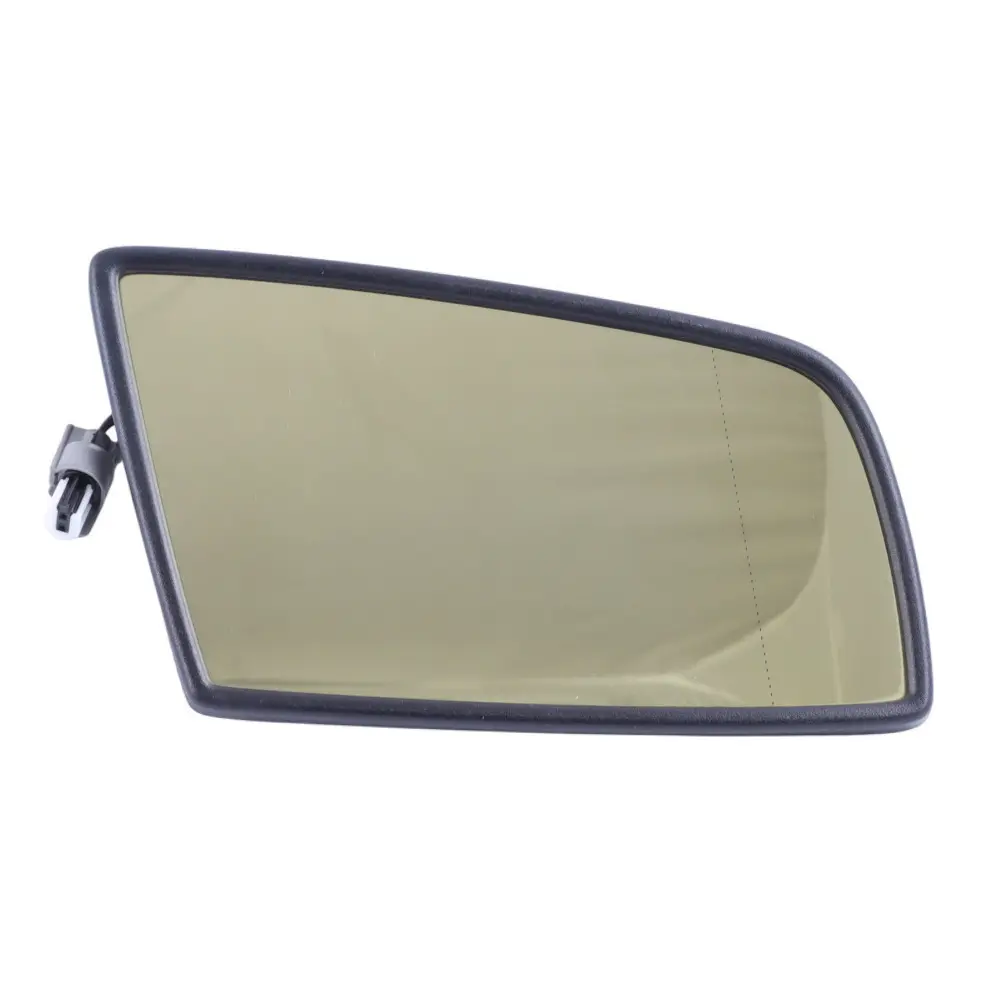BMW E60 E61 E63 Right O/S Mirror Glass Heated Auto Dip Wide Angle 7116746