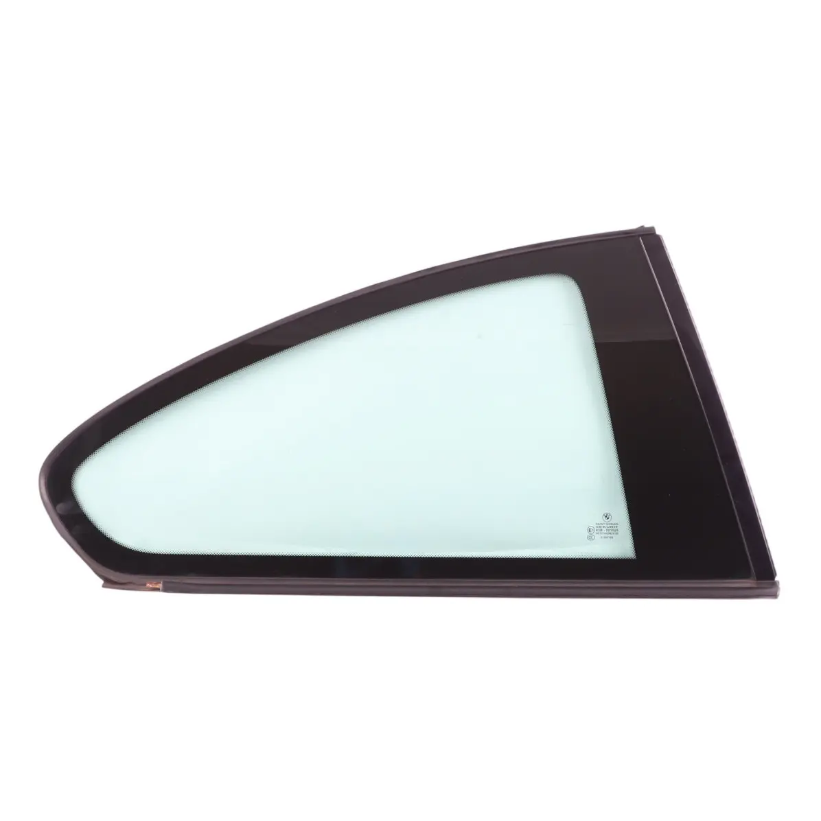 BMW E92 Coupe Rear Side Window Glass Green AS2 Trim Rear Right O/S High Gloss