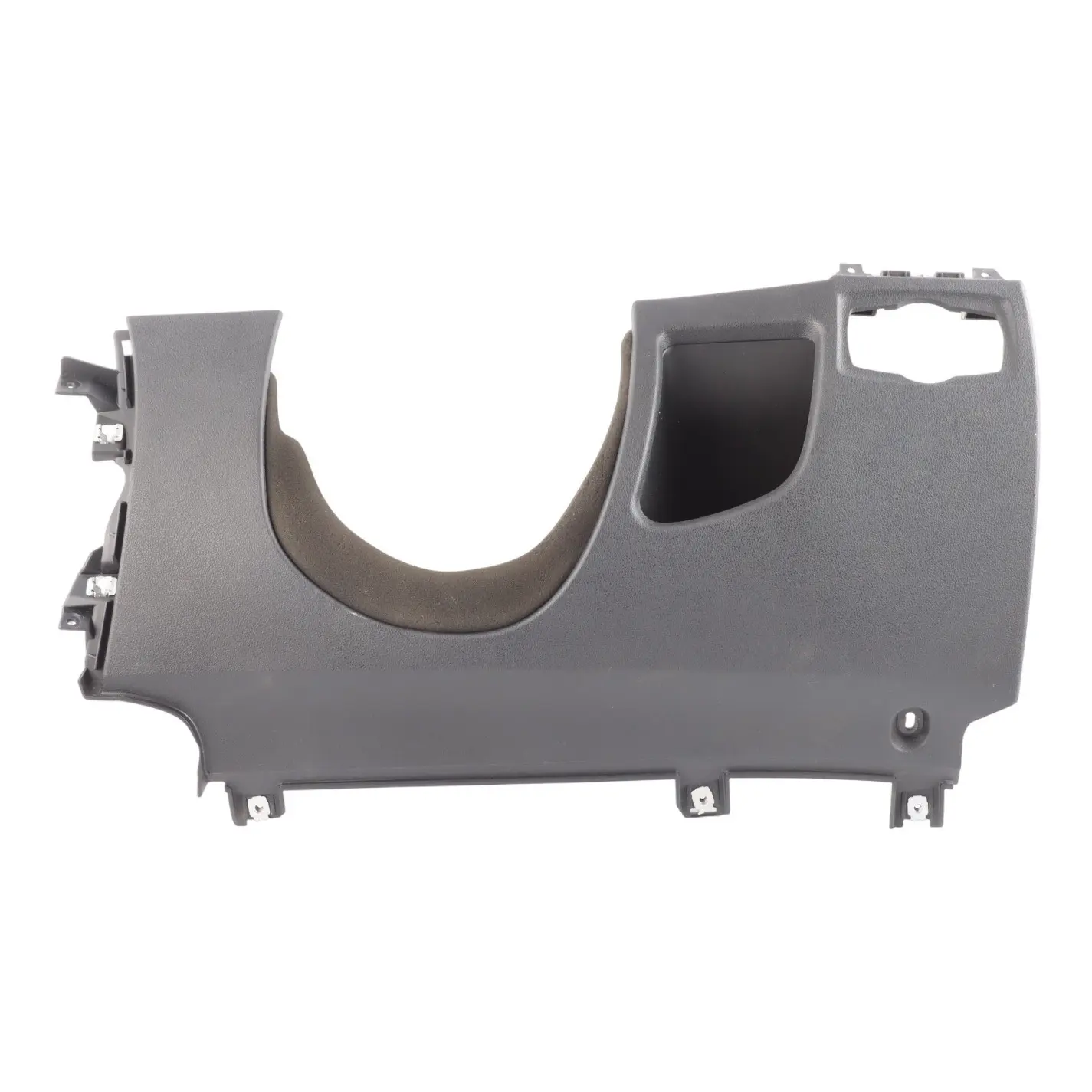 BMW E87 Dashboard Driver's Side Lower Dash Bottom Trim Panel Black 7124667