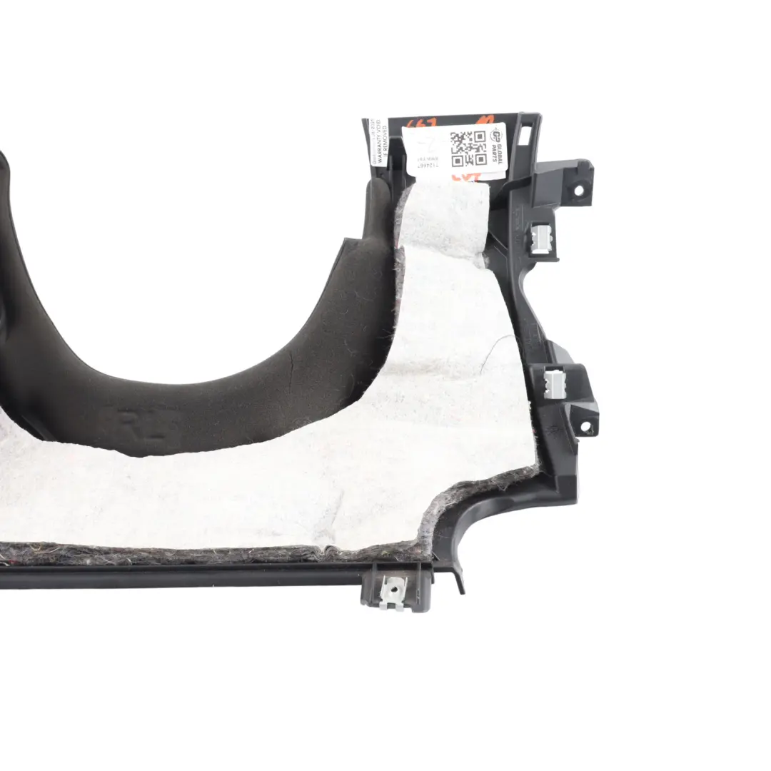 BMW E87 Dashboard Driver's Side Lower Dash Bottom Trim Panel Black - SKU RHD-7124667 - Part number 7124667