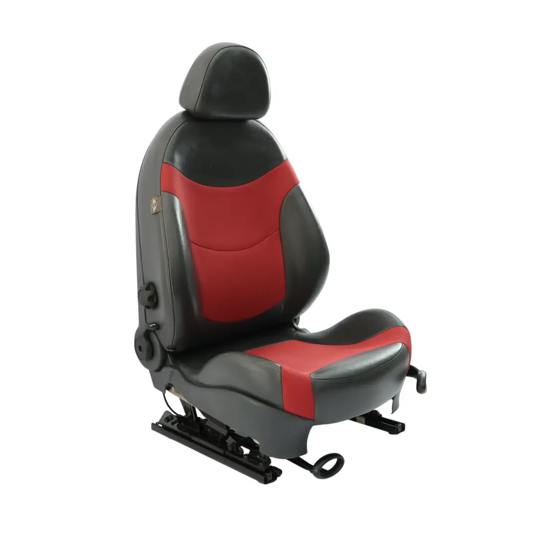Mini Cooper One R50 R52 Cloth Fabric / Leather Front Left N/S Sport Seat Red - SKU 7130085 - Part number 7130085