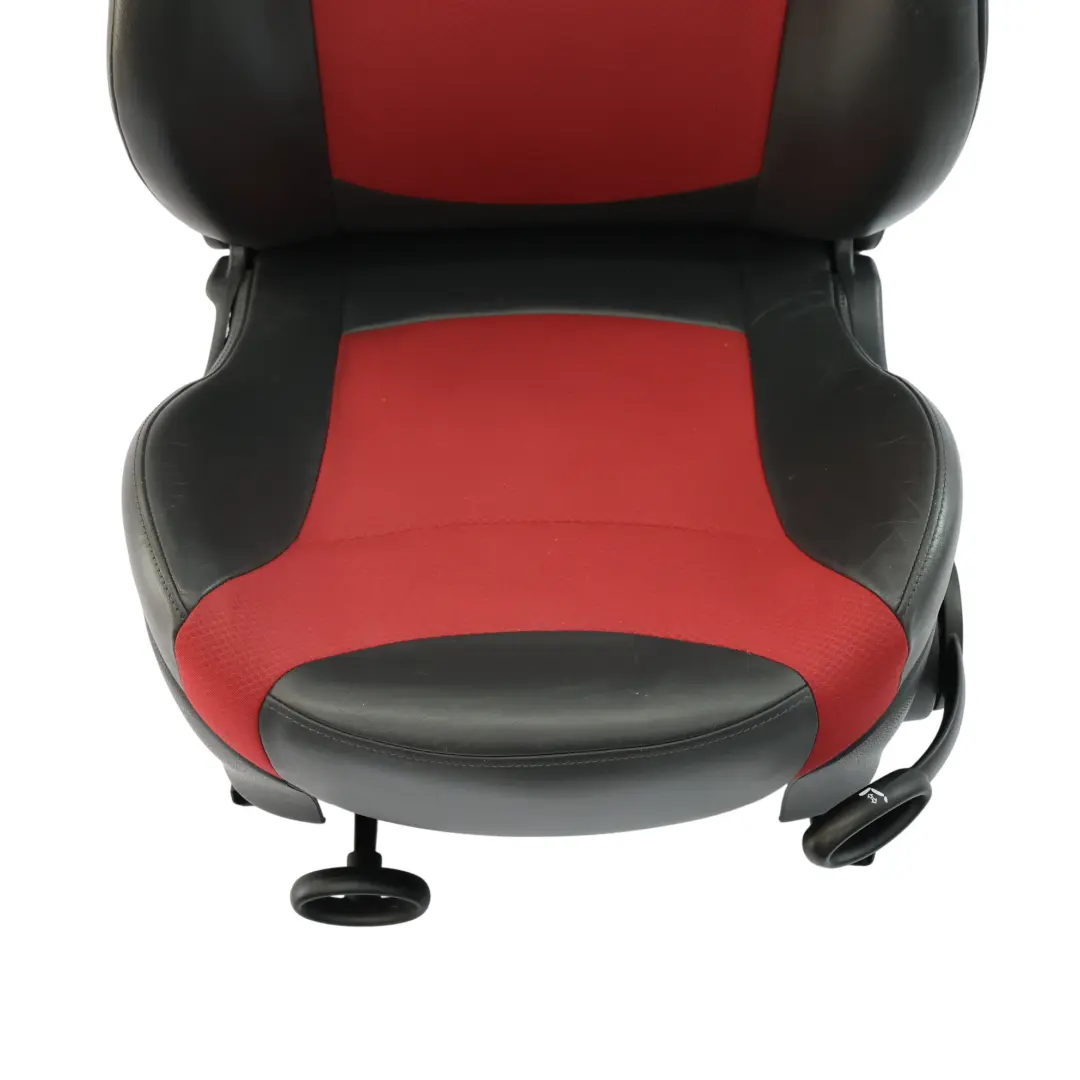 Mini Cooper One R50 R52 Cloth Fabric / Leather Front Left N/S Sport Seat Red - SKU 7130085 - Part number 7130085