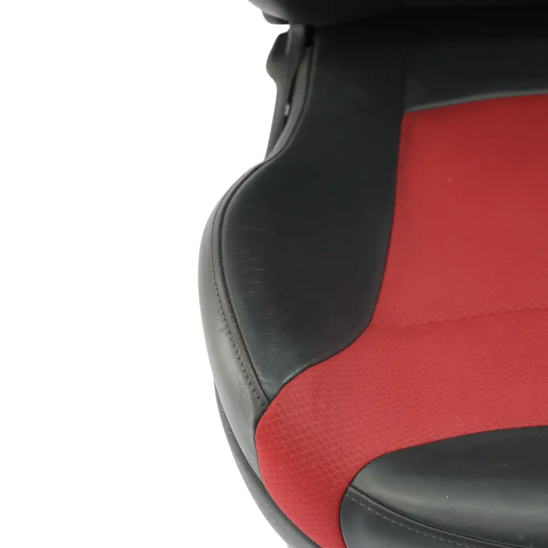 Mini Cooper One R50 R52 Tissu / Cuir Siège Sport Avant Gauche Rouge - SKU 7130085 - Numéro de pièce 7130085