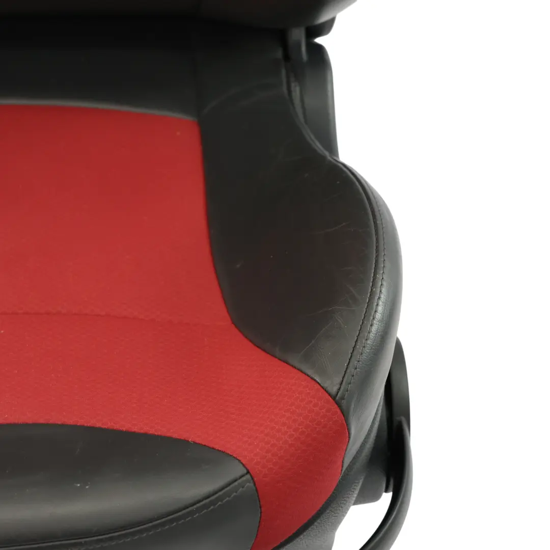 Mini Cooper One R50 R52 Cloth Fabric / Leather Front Left N/S Sport Seat Red - SKU 7130085 - Part number 7130085