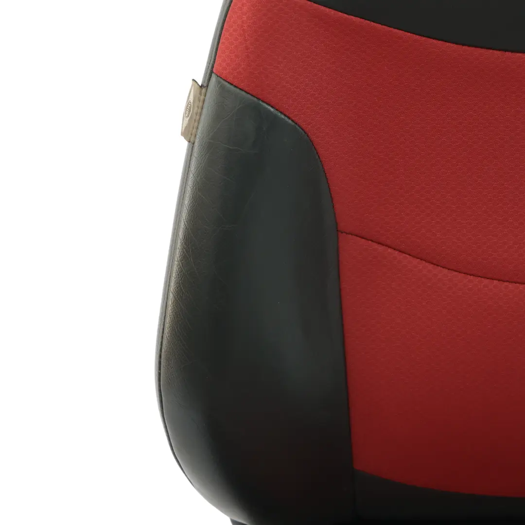 Tela / Cuero Asiento Deportivo Delantero Izquierdo Rojo para Mini Cooper One R50 R52 con número de pieza 7130085 Mini Cooper One R50 R52 Tela / Cuero Asiento Deportivo Delantero Izquierdo Rojo - SKU 7130085 - Número de pieza 7130085
