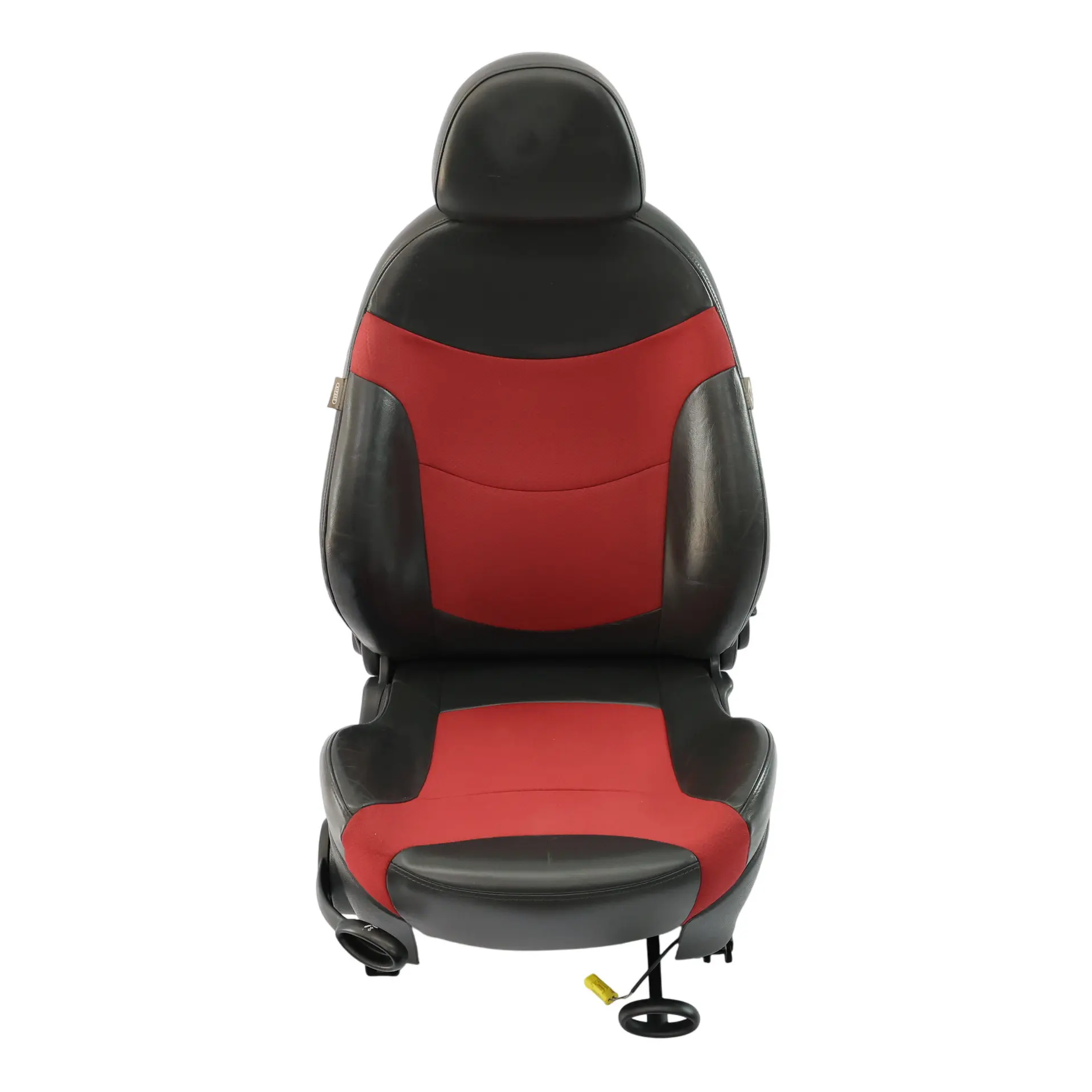 Mini Cooper One R50 R52 Cloth Fabric / Leather Front Right O/S Sport Seat Red