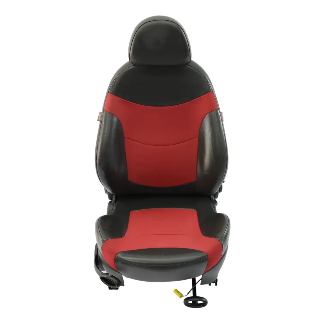 Vorne Rechts Stoff / Leder Sport Sitz Panther Schwarz Rot für Mini Cooper One R50 mit Teilenummer 7130086 Mini Cooper One R50 Vorne Rechts Stoff / Leder Sport Sitz Panther Schwarz Rot - SKU 7130086 - Teilenummer 7130086