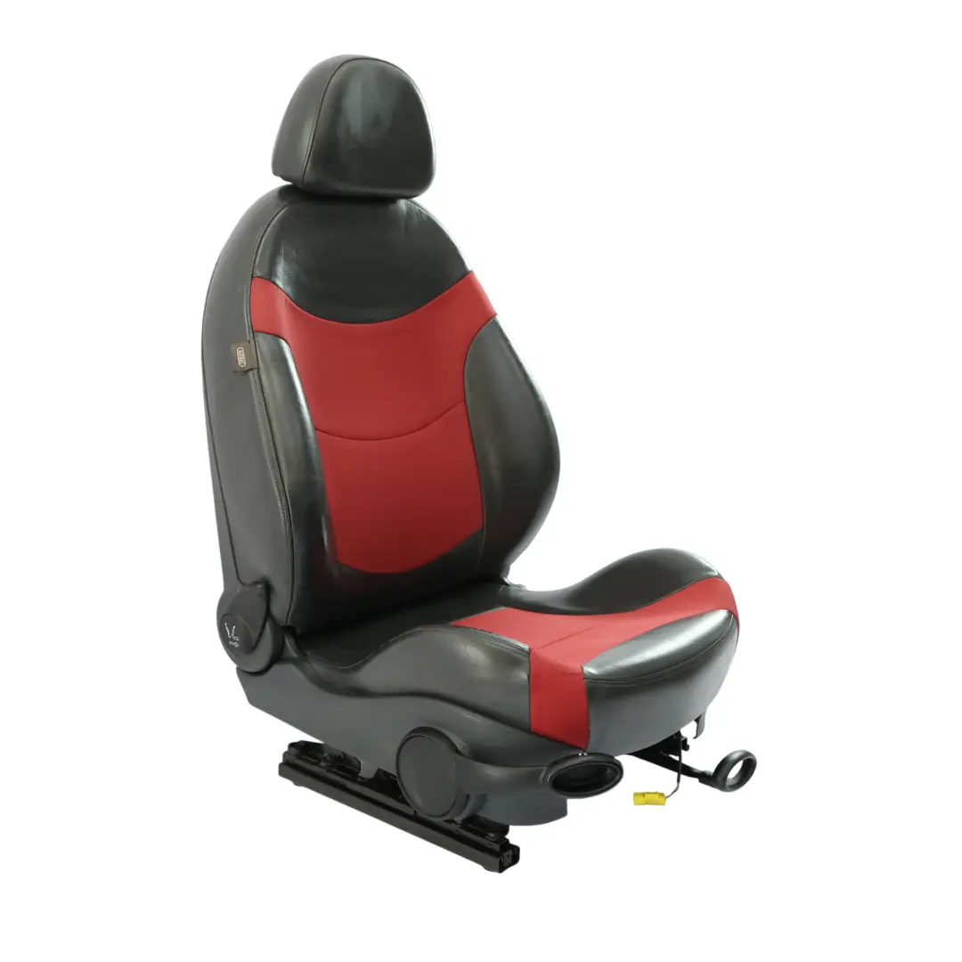 Mini Cooper One R50 R52 Cloth Fabric / Leather Front Right O/S Sport Seat Red - SKU 7130086 - Part number 7130086
