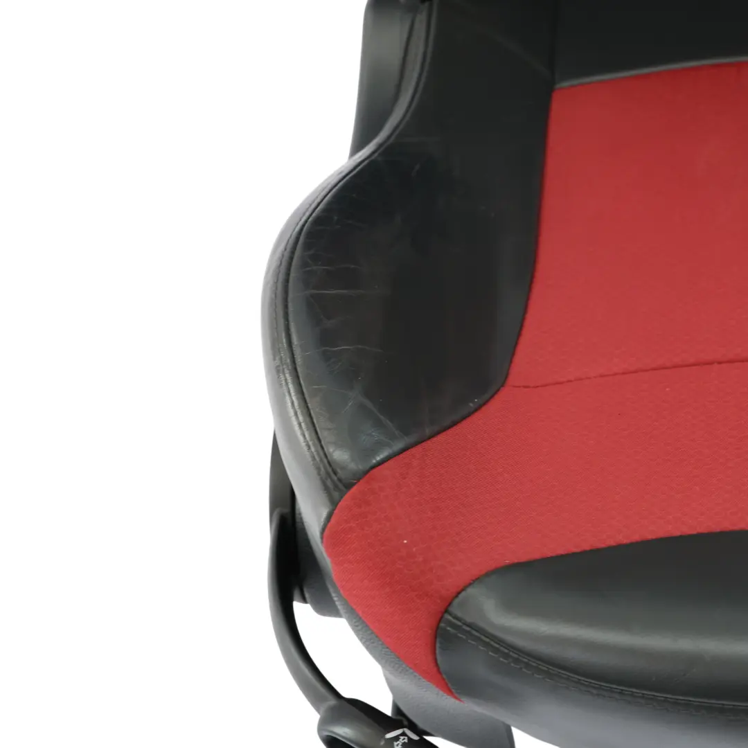 Mini Cooper One R50 Vorne Rechts Stoff / Leder Sport Sitz Panther Schwarz Rot - SKU 7130086 - Teilenummer 7130086