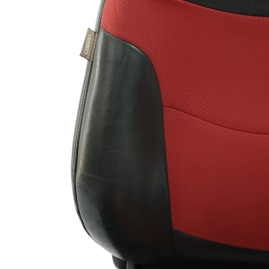 Mini Cooper One R50 Vorne Rechts Stoff / Leder Sport Sitz Panther Schwarz Rot - SKU 7130086 - Teilenummer 7130086