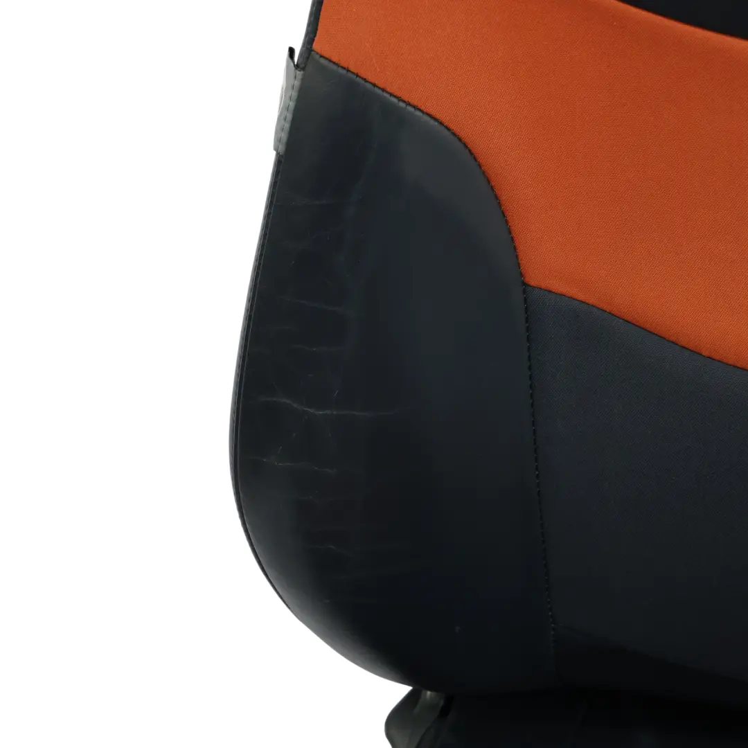 Mini Cooper R52 Cabrio Front Cloth Leather Seat Sunrise Orange Left N/S - SKU 7132491-1 - Part number 7132491