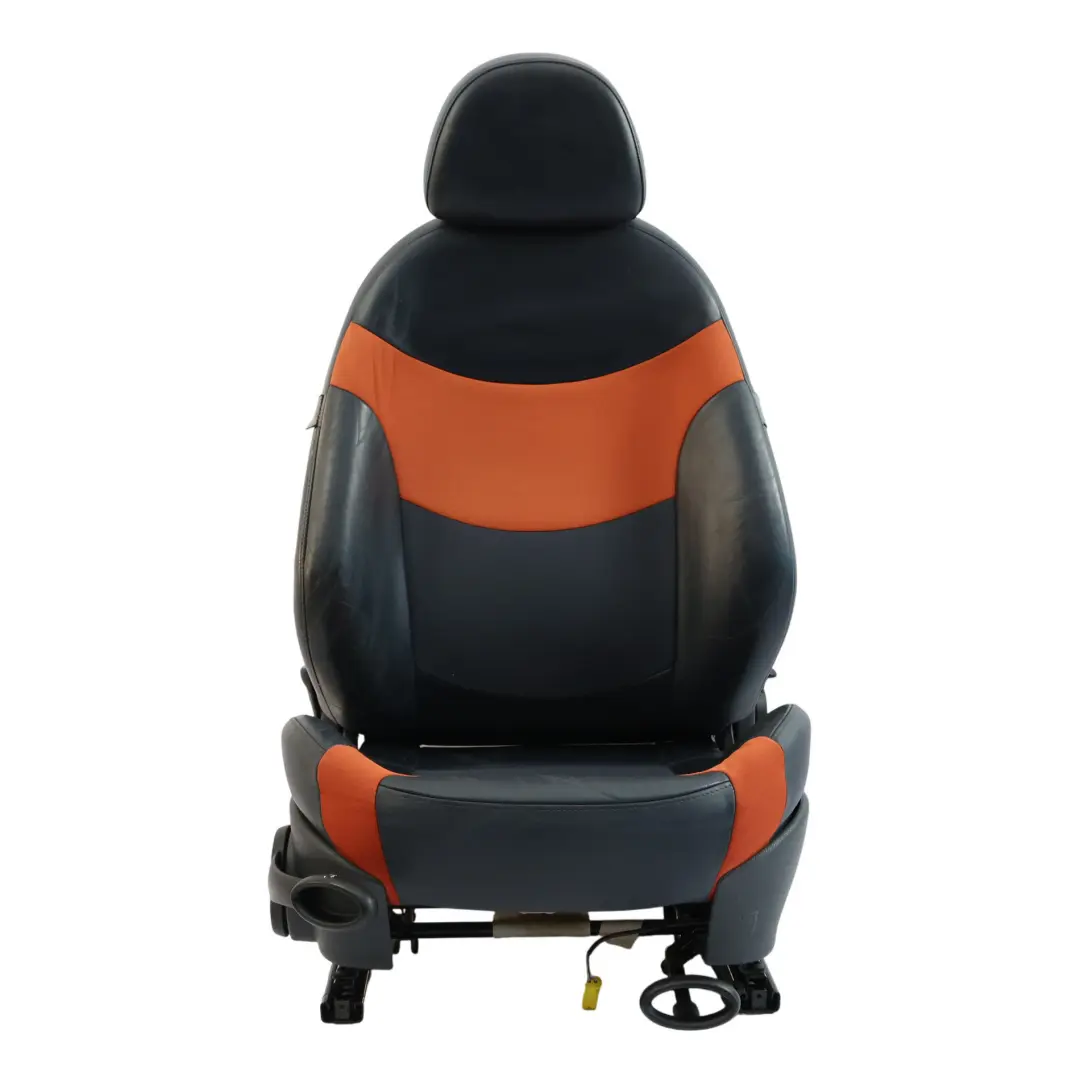Mini Cooper R52 Cabrio Front Seat Cloth Leather Sunrise Orange Right O/S - SKU 7132492-1 - Part number 7132492
