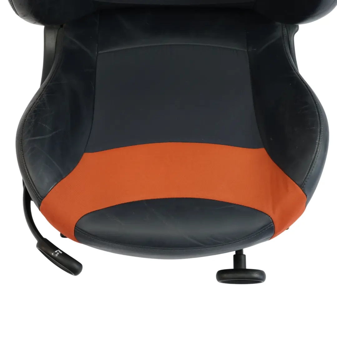 Mini Cooper R52 Cabrio Przedni Fotel Materiał Skóra Sunrise Orange Prawy - SKU 7132492-1 - Numer Części 7132492