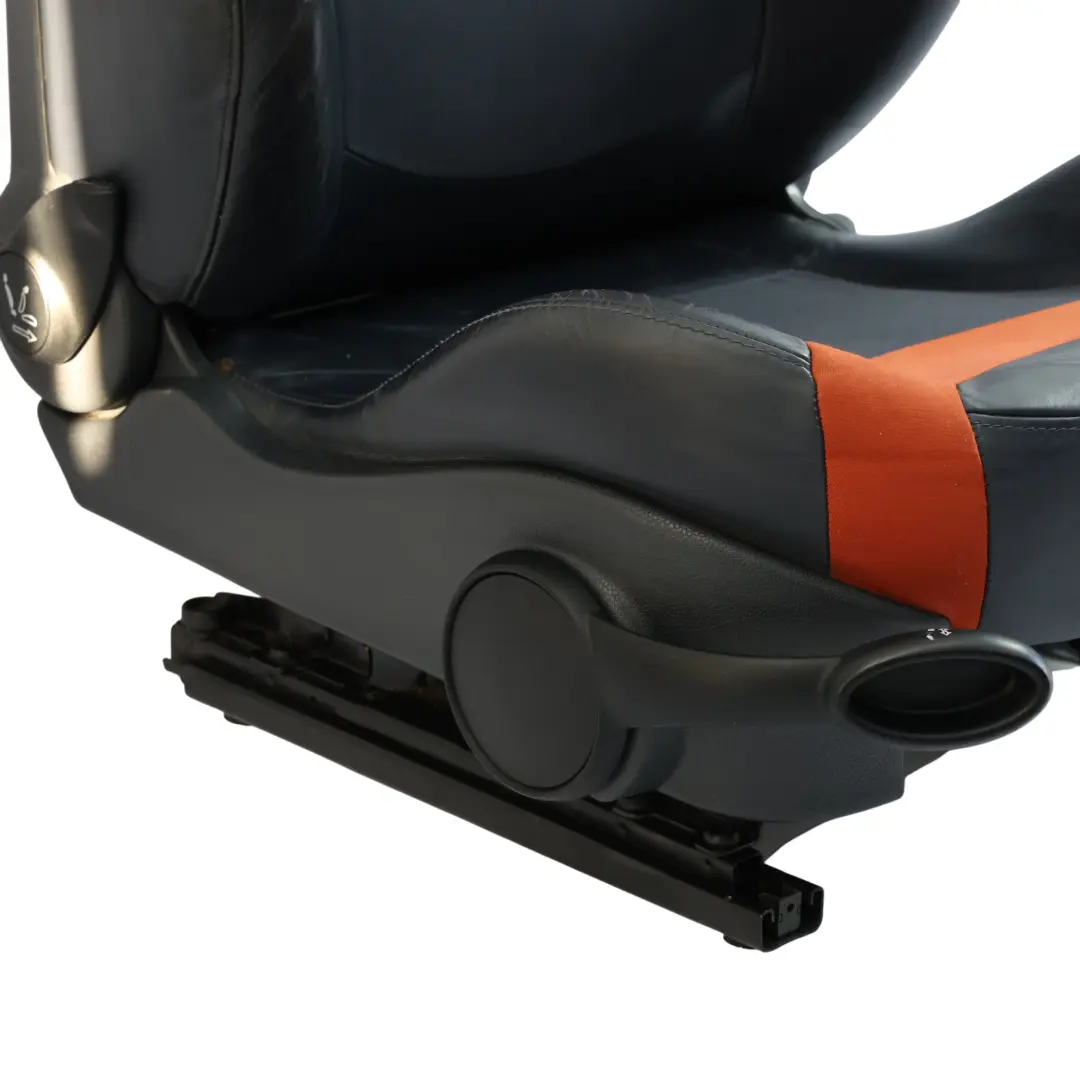Mini Cooper R52 Cabrio Przedni Fotel Materiał Skóra Sunrise Orange Prawy - SKU 7132492-1 - Numer Części 7132492