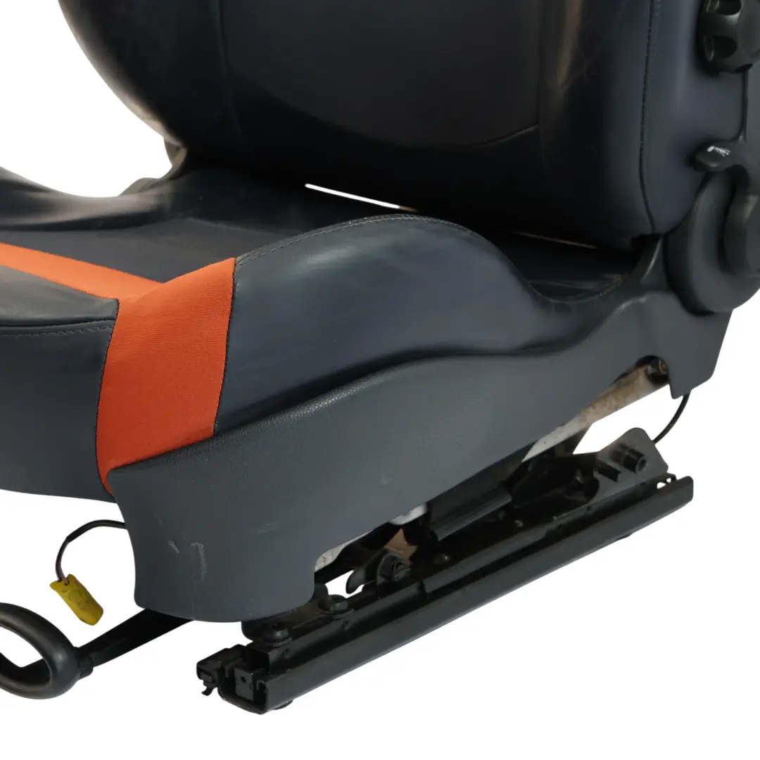 Mini Cooper R52 Cabrio Przedni Fotel Materiał Skóra Sunrise Orange Prawy - SKU 7132492-1 - Numer Części 7132492