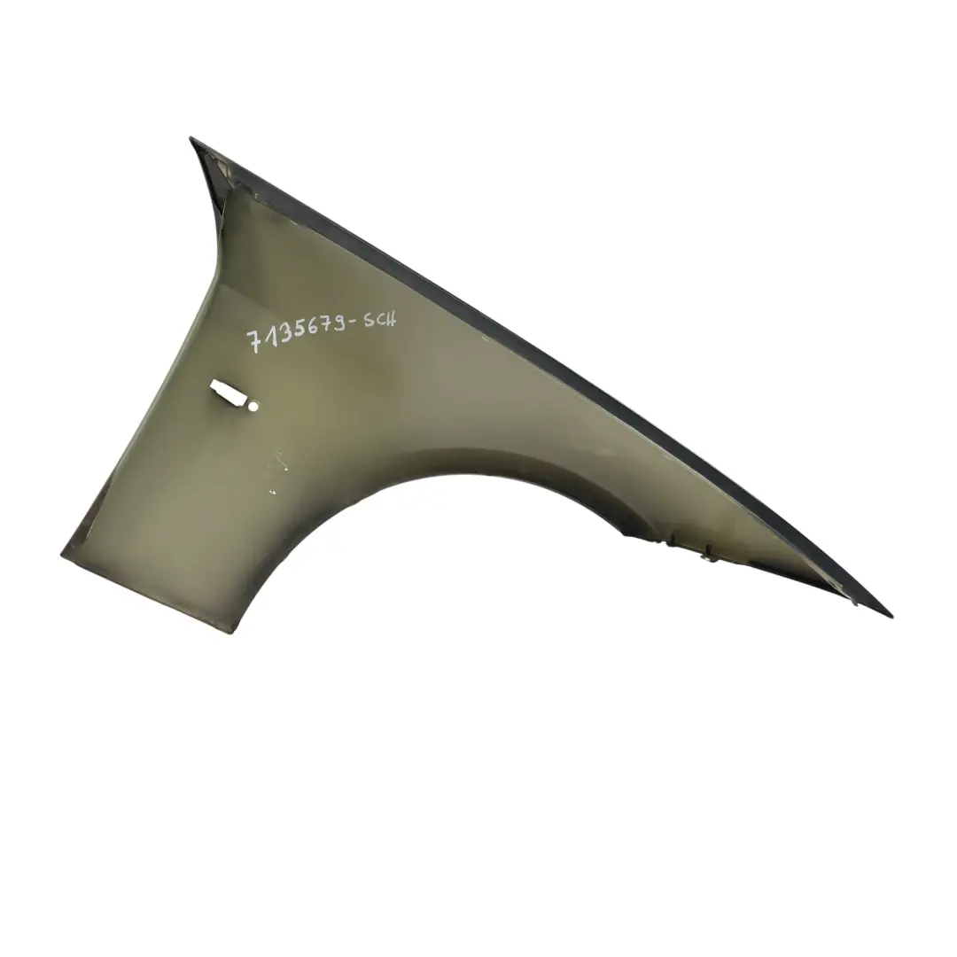 Side Panel Front Left N/S Fender Wing Schwarz 2 Black - 668 to BMW E90 E91 with Part number 7135679 BMW E90 E91 Side Panel Front Left N/S Fender Wing Schwarz 2 Black - 668 - SKU 7135679-SCH - Part number 7135679